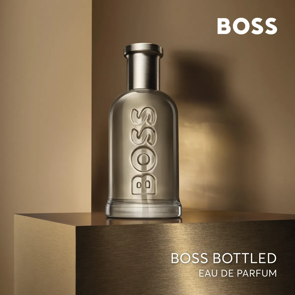 BOSS Bottled Eau de Parfum para hombres 200 ml | Fragancia amaderada ambarina y especiada | Atemporal y de larga duración