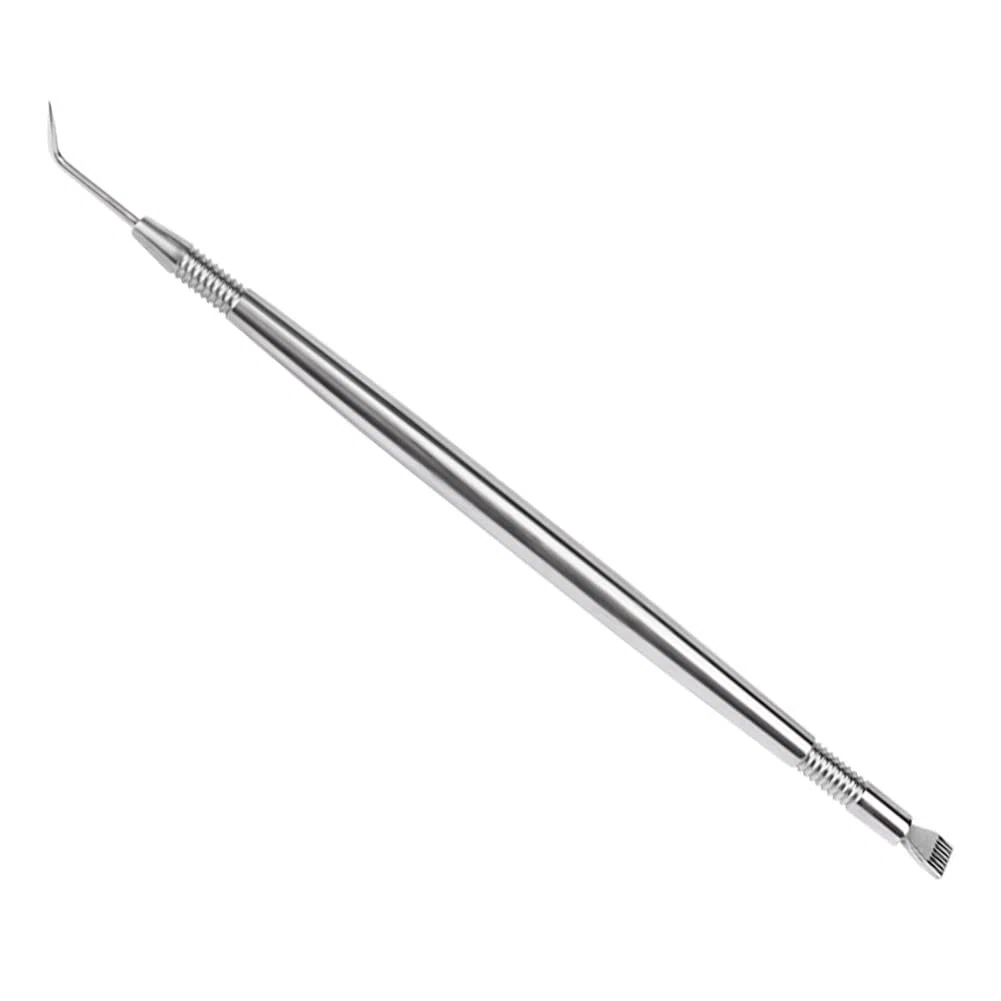 Peine Accesorio, Separador de Pestañas, Separador de Pestañas Lifting, Levantar Pestañas Cepillo de Separador Pestañas Peine de Acero Inoxidable Aplicación de Extensione Lash Lift, 1pc