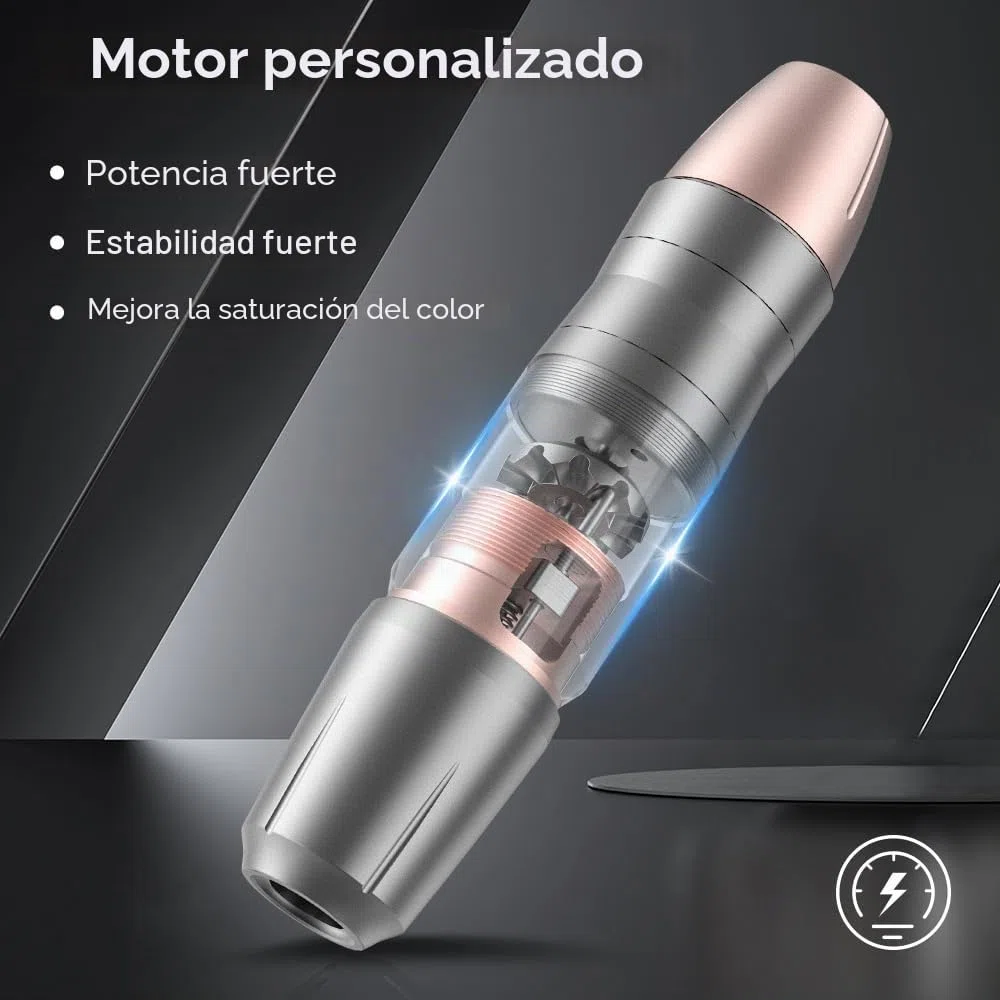 Solong Tattoo SLP30KITP187-1-EU - Juego de 10 cartuchos de aguja, suministro de energía, pedal y máquina de tatuaje, color negro