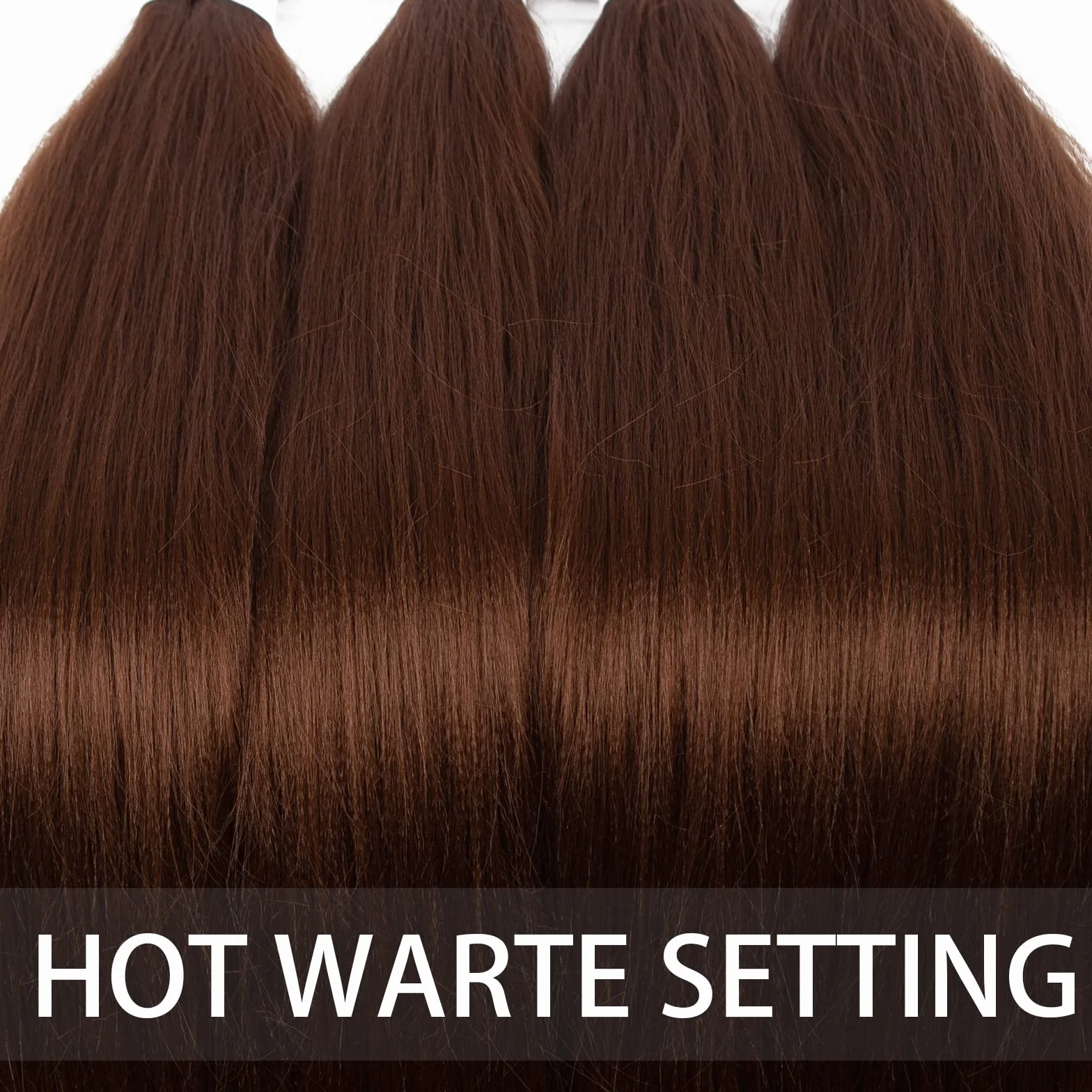 Pre-stretched Braiding Hair Professional Easy Crochet Braid Hair 26 Inch 8 Packs Hot Water Setting Soft Synthetic Braiding Hair Extension for Twist Senegalese Crochet Hair (26 inch, 30#)