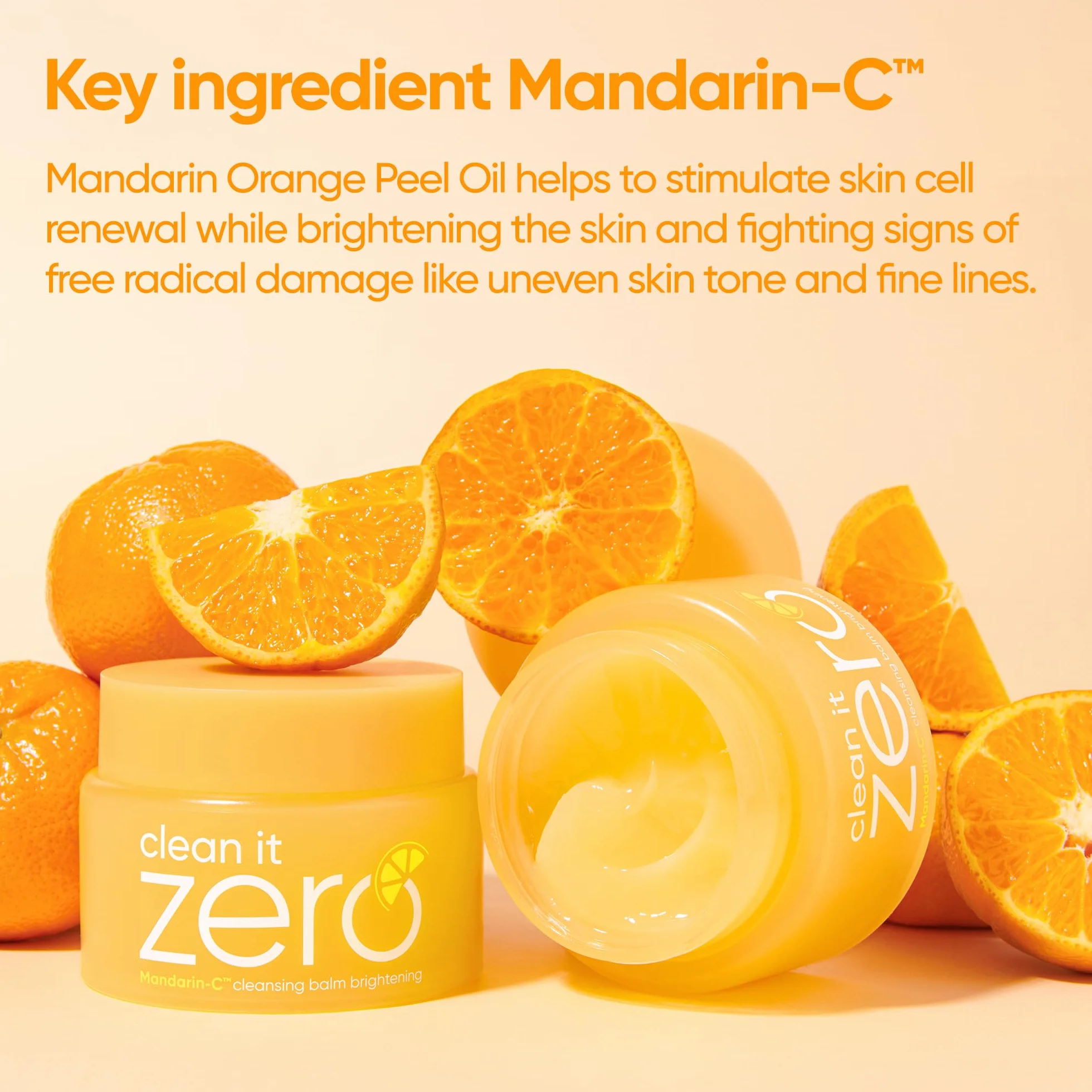BANILA CO Bálsamo limpiador iluminador Clean it Zero | Desmaquillante coreano para una tez radiante | Vegano | Elaborado con vitamina C y extracto de cítricos (100 ml/3,38 fl.oz)