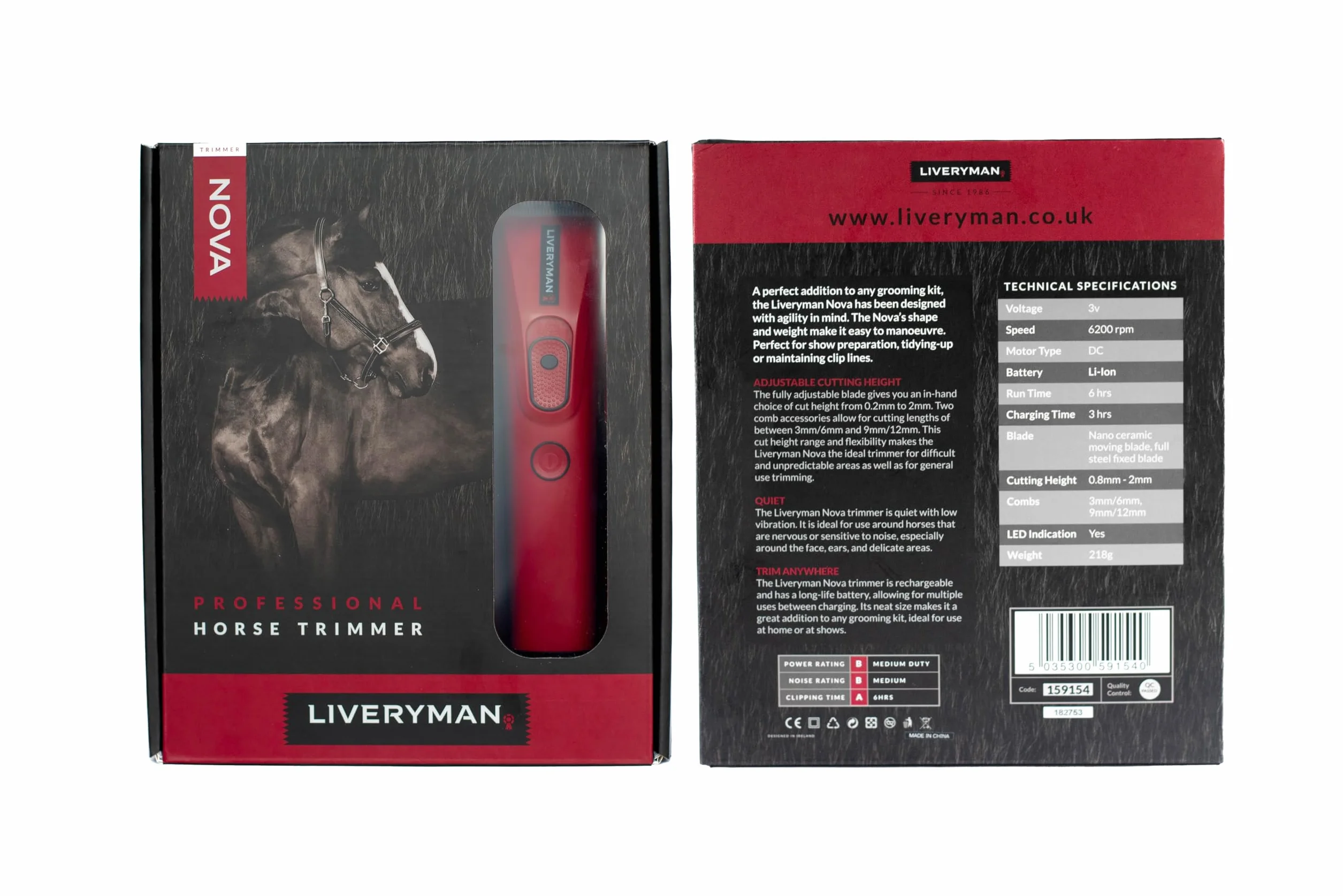 Liveryman Recortadora Nova