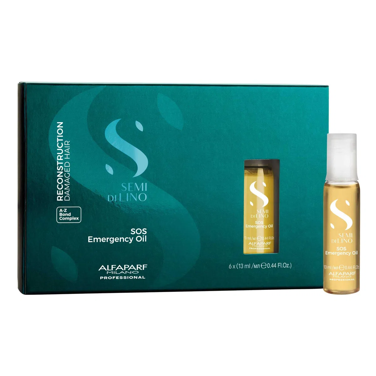 Alfaparf Milano Semi di Lino Reconstruction Reparative SOS Emergency Oil 6x13ml