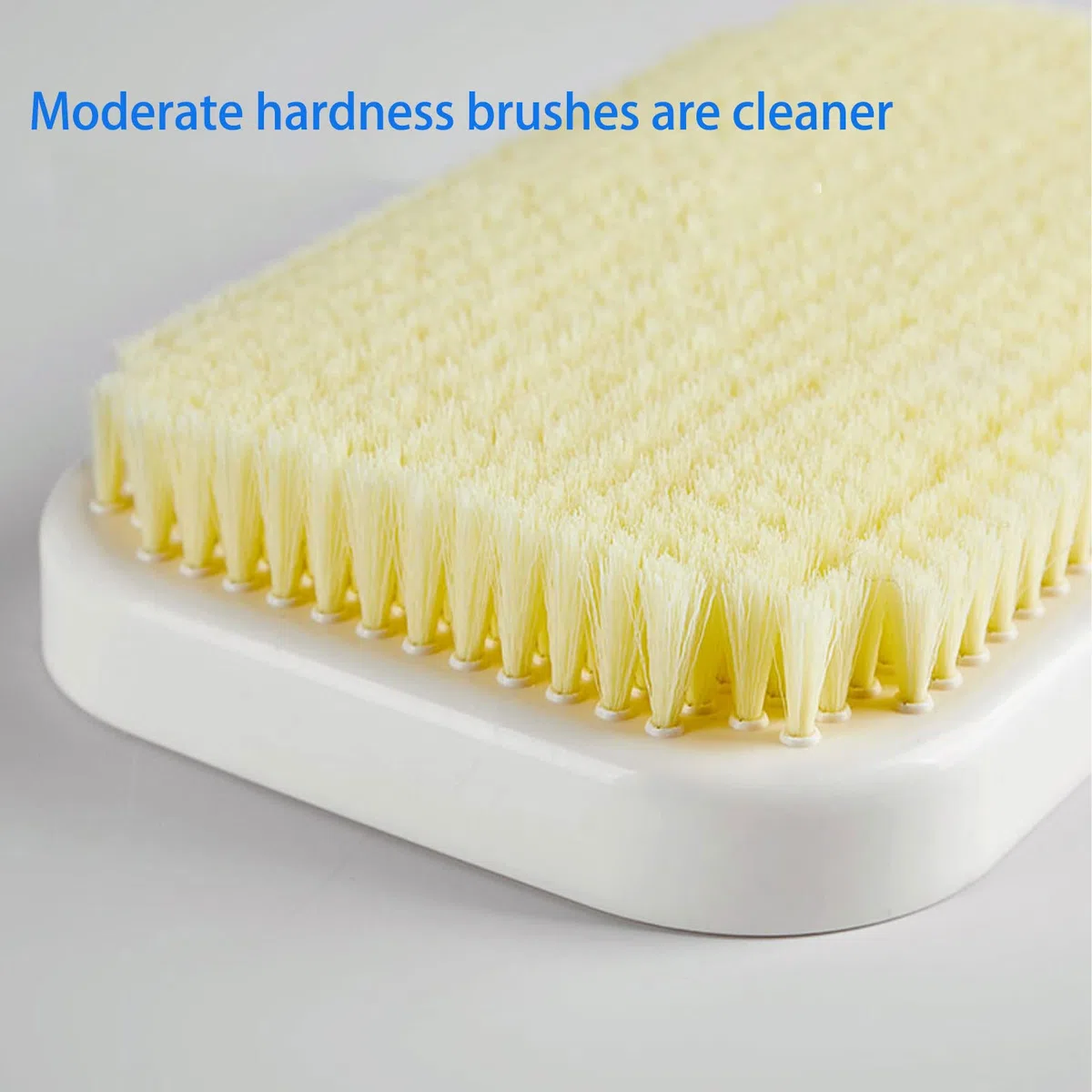 Limpiador de espalda montado en la pared para ducha, cepillo corporal exfoliante, arandela trasera de silicona manos libres para limpieza profunda y masaje, adecuado para hombres y mujeres