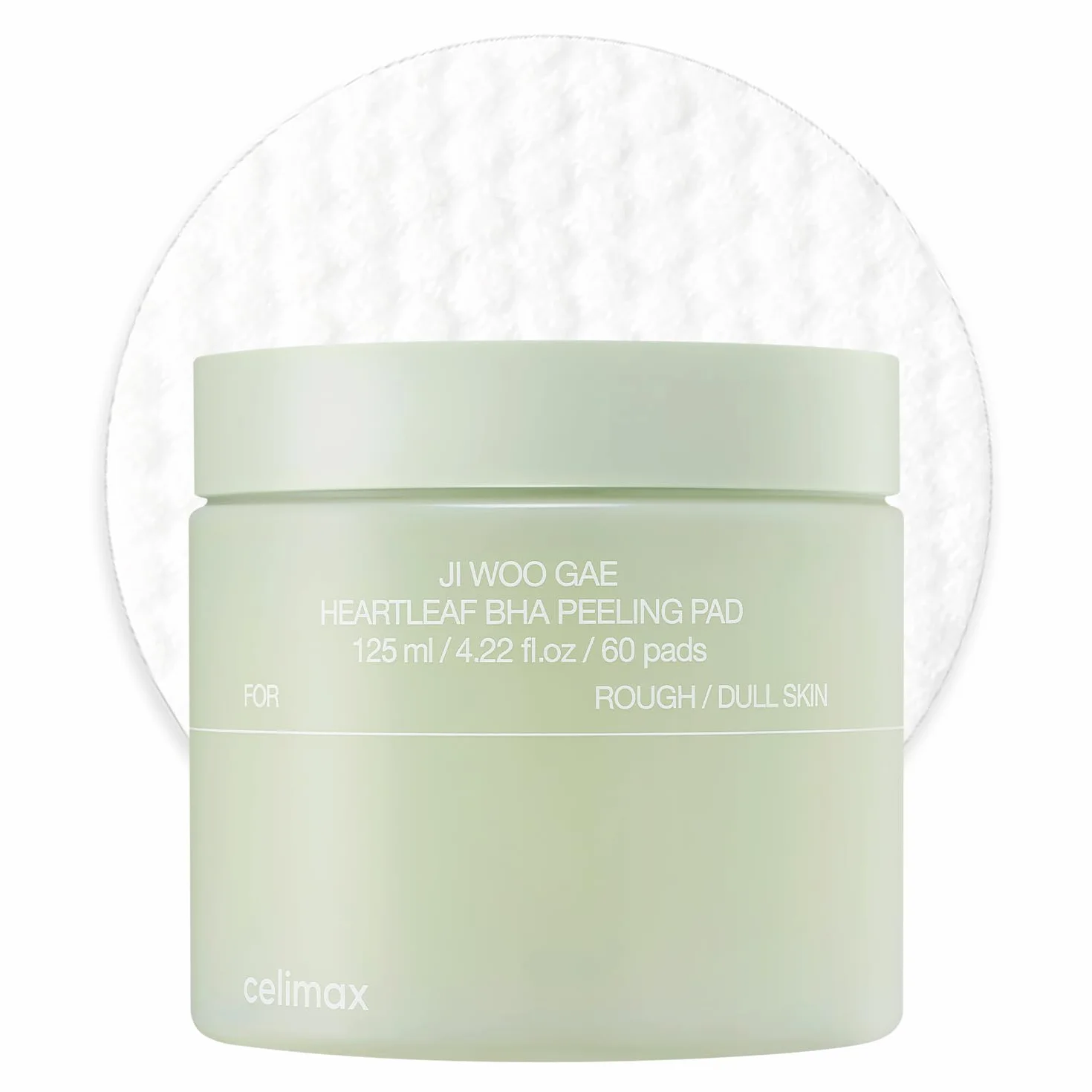 celimax Discos Exfoliantes Gae Heartleaf Bha Con Extracto De Heartleaf, Discos Tónicos Exfoliantes, Exfoliantes Faciales, Hidratantes, Para Pieles Problemáticas Y Con Brotes (60 Discos)