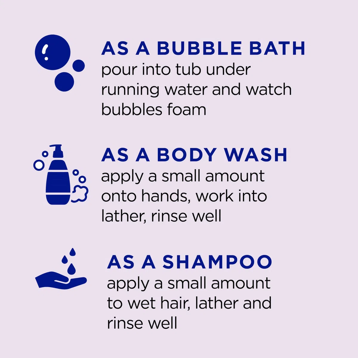 Dr Teal's Kids 3 en 1 Bubble Bath, Body Wash & Champú, Sleep Blend with Melatonin, Lavender & Chamomile Essential Oil, 20 fl (paquete de 3)
