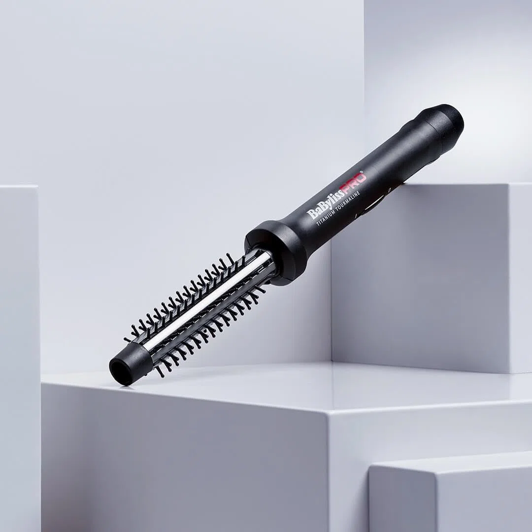 BaByliss Pro Cepillo Térmico con Tecnología Titanio Turmalina, Negro