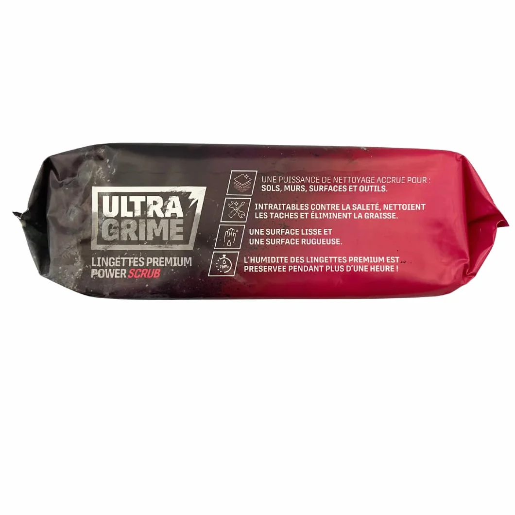 UltraGrime PRO Power Scrub Clothwipes