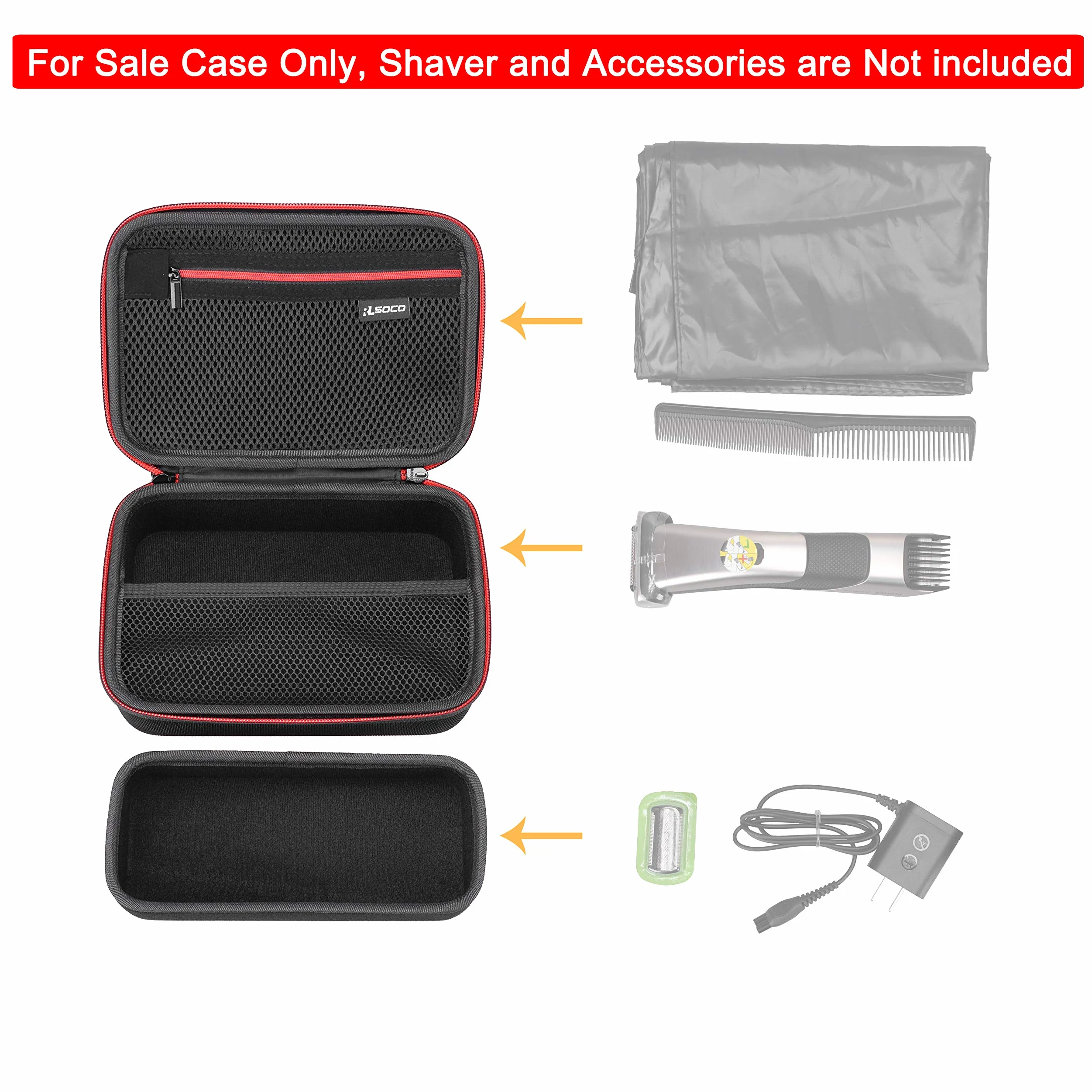 RLSOCO Funda para Philips Serie 7000 BG7025/15,BG7480/15,BG7030/49 feitadora corporal
