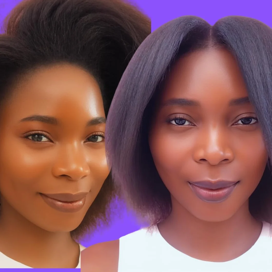 Dark&Lovely - Kit alisador sin soda (crema químicamente activa, alisado, unisex