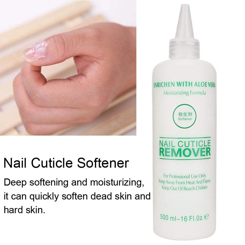 Suavizante de cutículas para uñas, herramienta de uñas suavizante para eliminar la manicura para eliminar la piel muerta