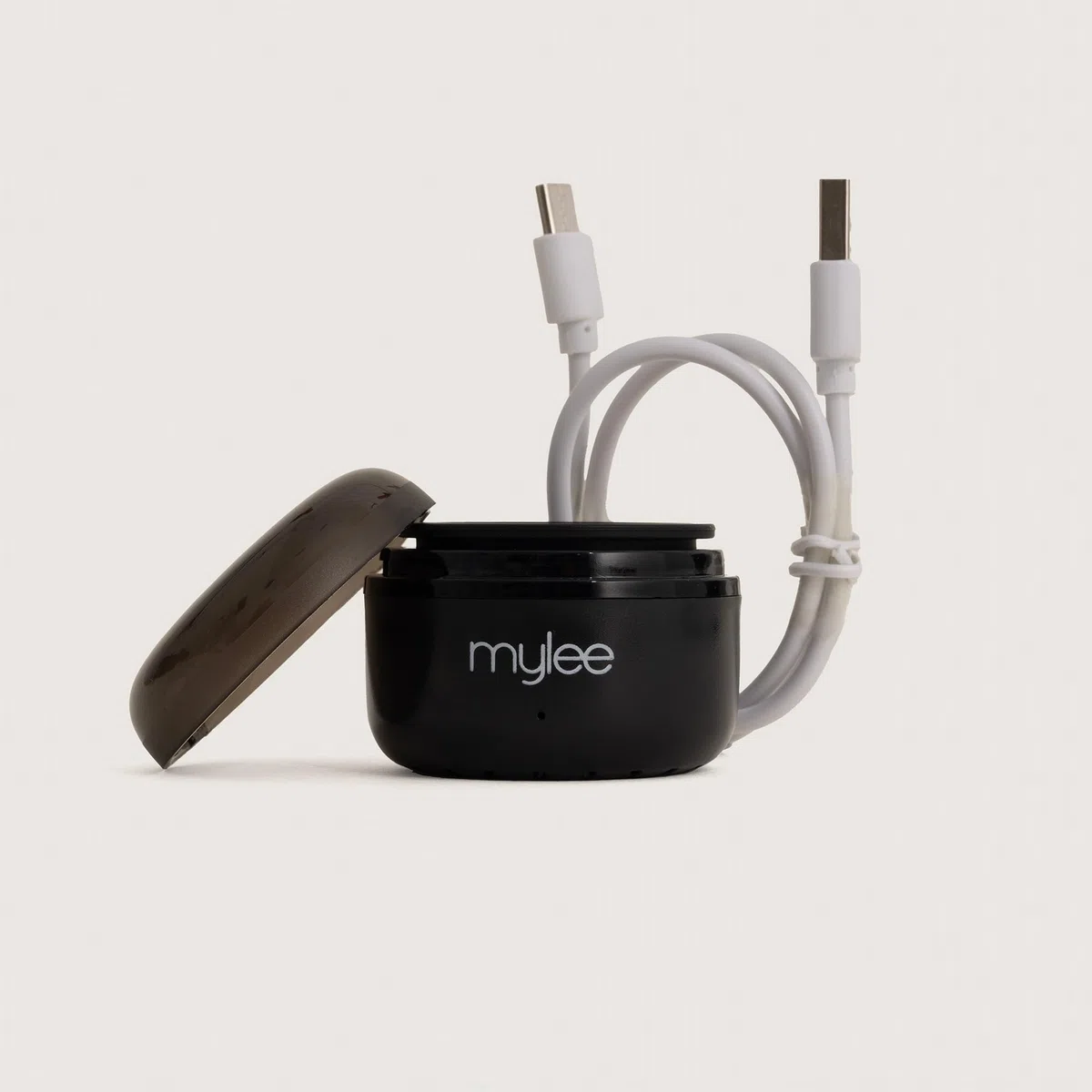 Mylee Kit de Cera Let's Face It - Kit de Depilación Facial con Mini Calentador Negro USB, Cera de Precisión 50g (Melocotón y Manzanilla), Espátulas de Cera, Aplicadores de Cera para Oídos y Nariz