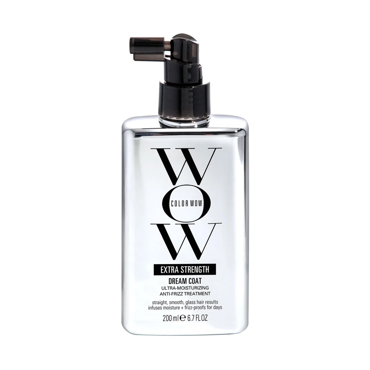 Color Wow Dream Coat Extra Strength - Spray antiencrespamiento y protección térmica hasta 3 lavados - Spray abrillantador para cabello liso y suave - Sin sulfatos, sin parabenos, cruelty-free - 200ml