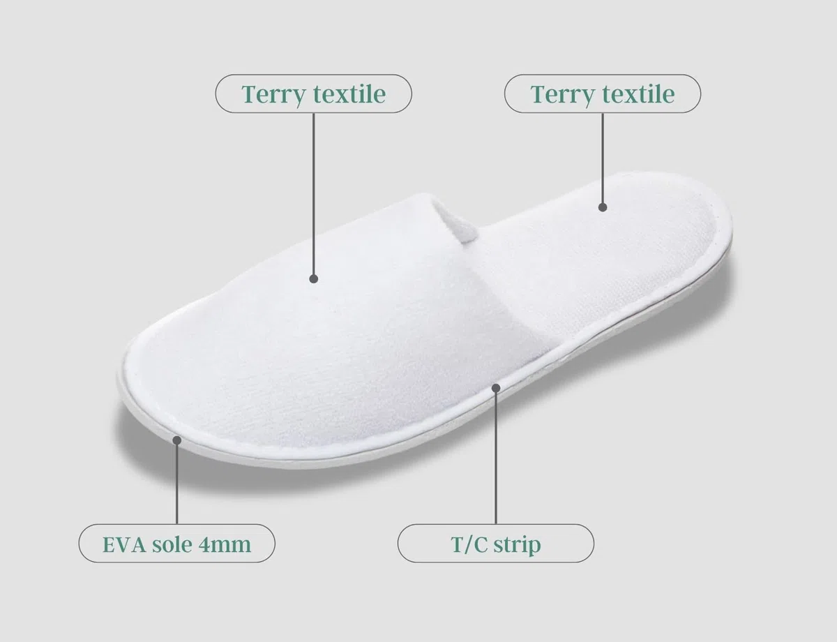 Zapatillas mujer casa y Zapatillas hombre - Talla única, Zapatillas Desechables, Pantuflas para Hotel y Spa, Zapatillas de Viaje y Para Invitados