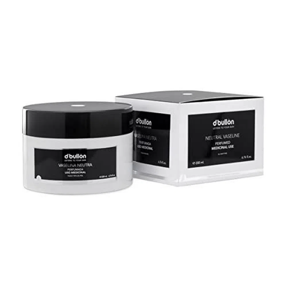 D'Bullón - Vaselina Neutra, Perfume Piña y Coco - Vegana, Cuidado Profesional de la Piel, 200 ml, Uso Estético Profesional