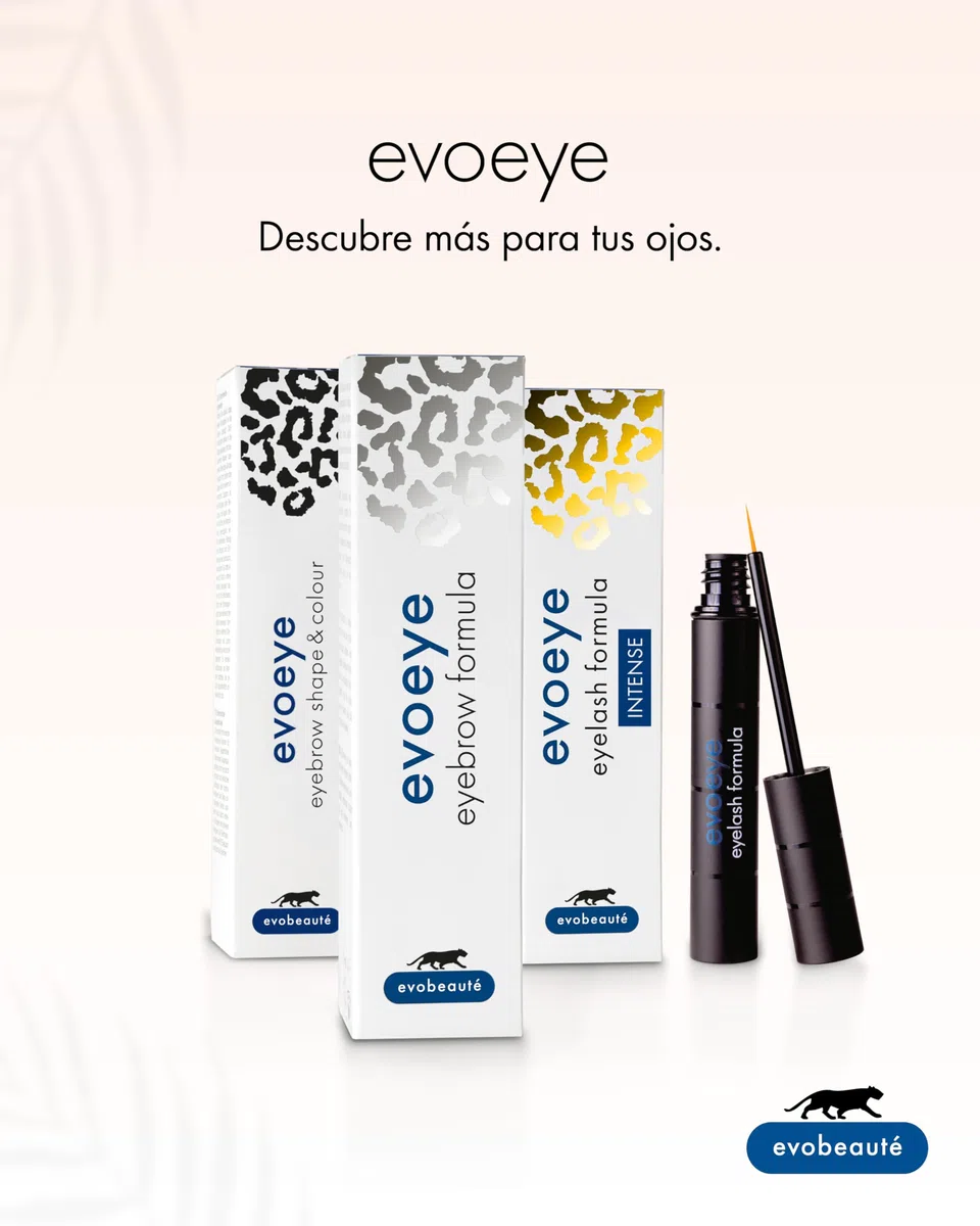 evoeye Eyelash Formula INTENSE 1 ml | Sérum de pestañas con booster intensivo para pestañas más largas y densas en 8–12 semanas