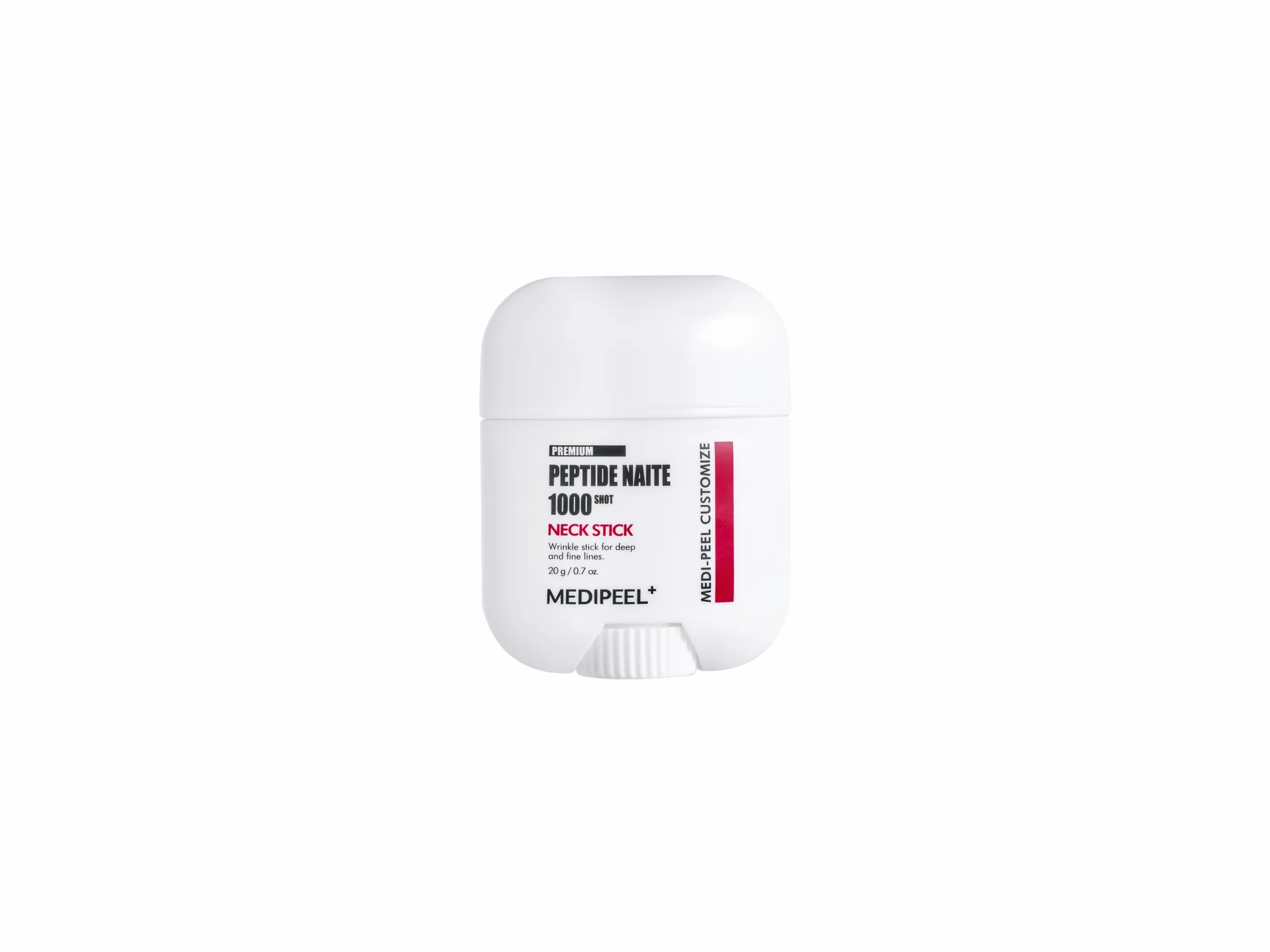 Medi-Peel Barra de Cuello de Hilo Naite Premium, 20 g, Cuidado Antiarrugas con Péptidos para Firmeza y Elasticidad