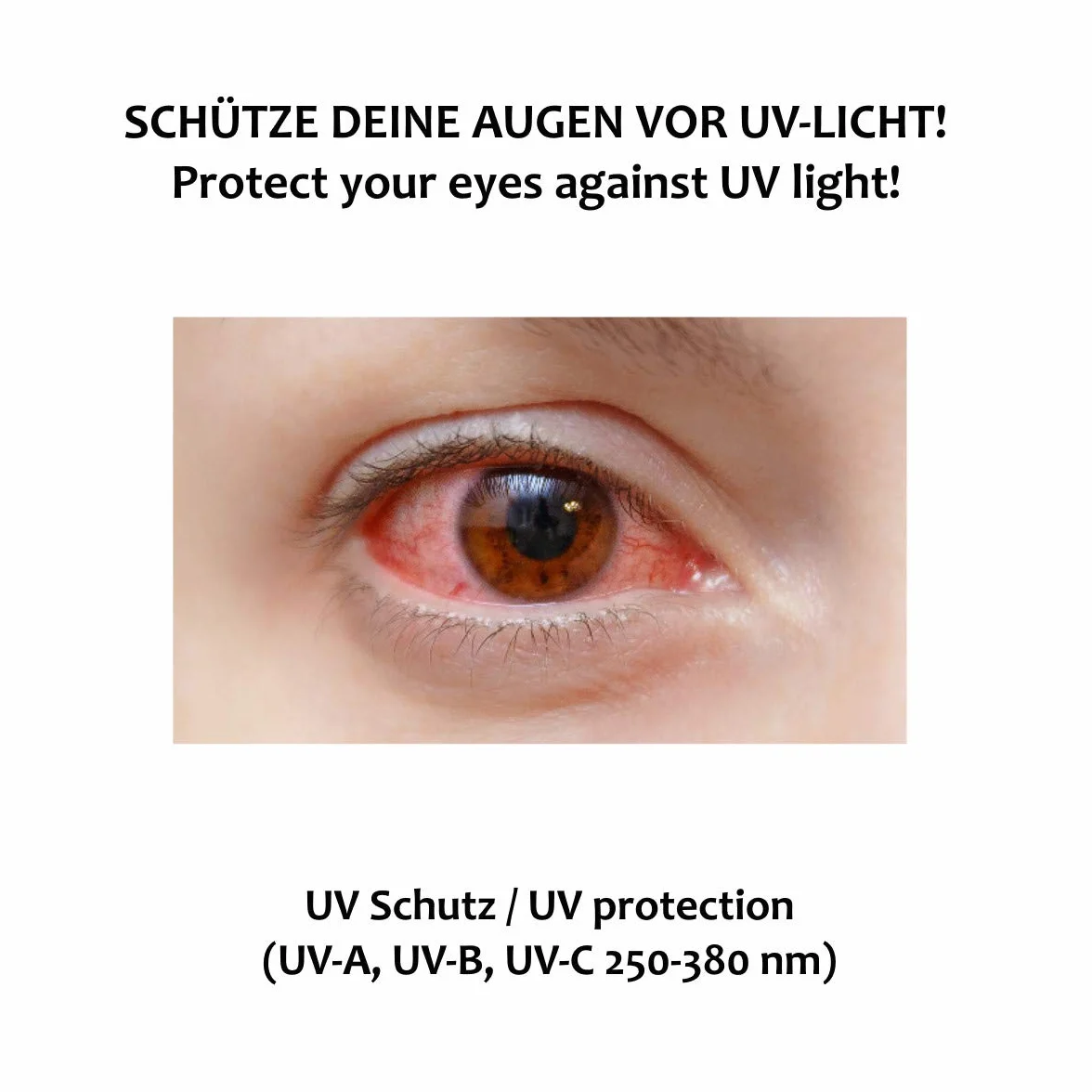 SafeLightPro - Gafas de protección para depilación HPL/IPL, Protección UV, unisex, Negro