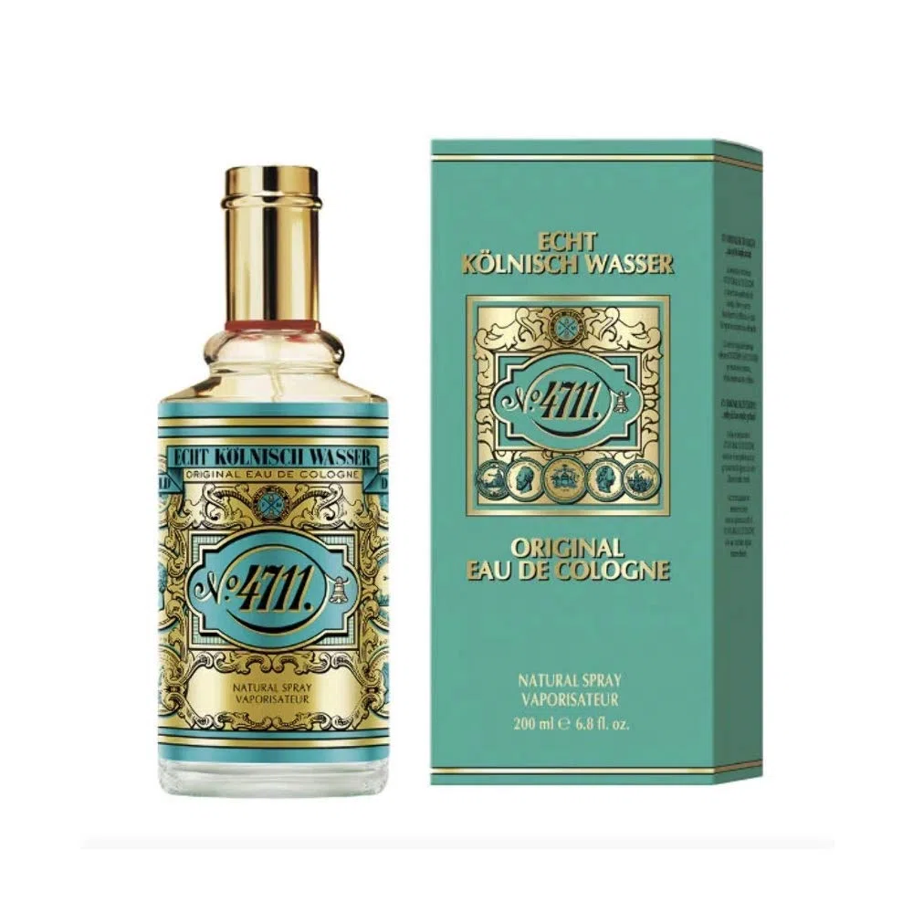 4711 Agua de colonia unisex 200 ml Original Eau de Cologne Lychee & White Mint