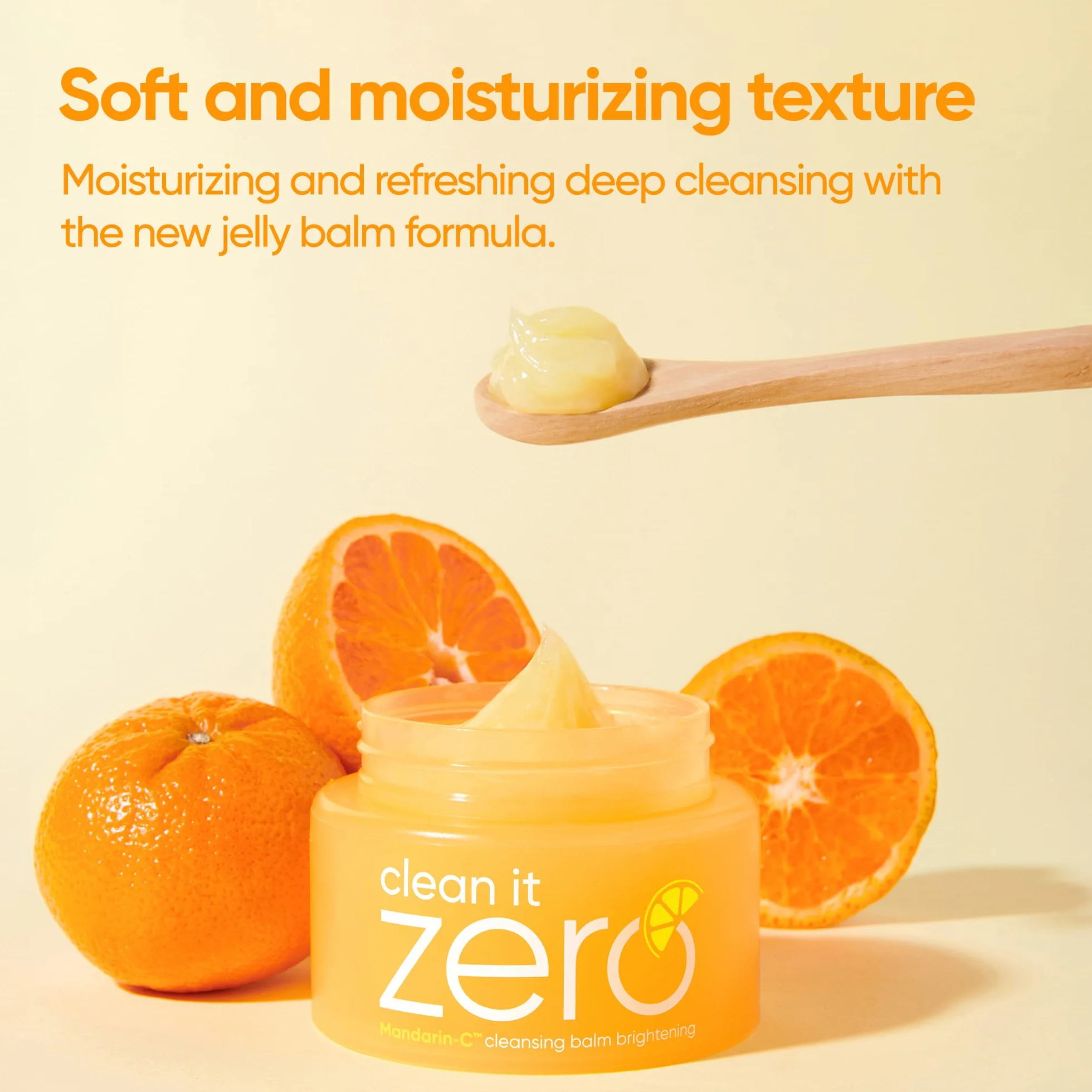 BANILA CO Bálsamo limpiador iluminador Clean it Zero | Desmaquillante coreano para una tez radiante | Vegano | Elaborado con vitamina C y extracto de cítricos (100 ml/3,38 fl.oz)