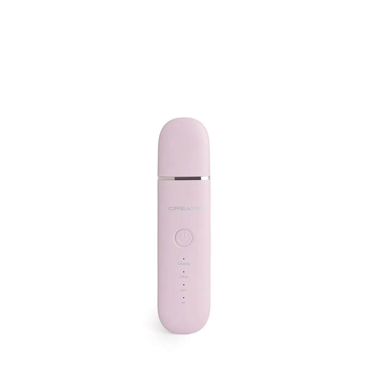 CREATE/SONIC PURE SKIN 4 in 1 / Limpiador facial ultrasónico 4 en 1 lavanda/Tecnología EMS, 4 tecnologías, 4 limpiezas, efecto lifting, cabezal de acero inoxidable de grado médico, 1,5W