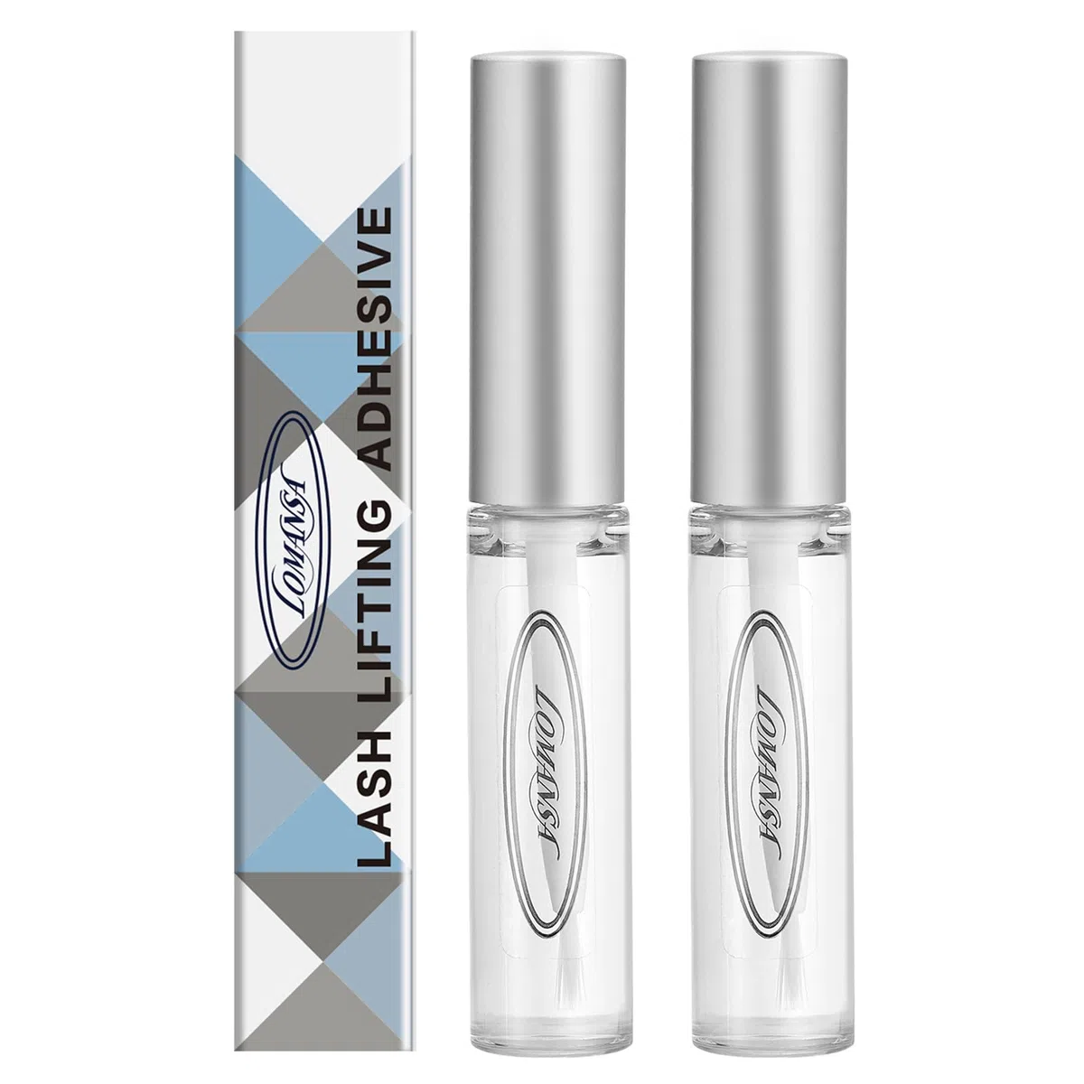 Pegamento Lifting Pestañas, Pegamento de Pestañas para Levantamiento, Lifting Cejas y Pestañas, Secado Rápido y Fuerte Pegajosidad, Apto para el Salón(5ml, 2 piezas)