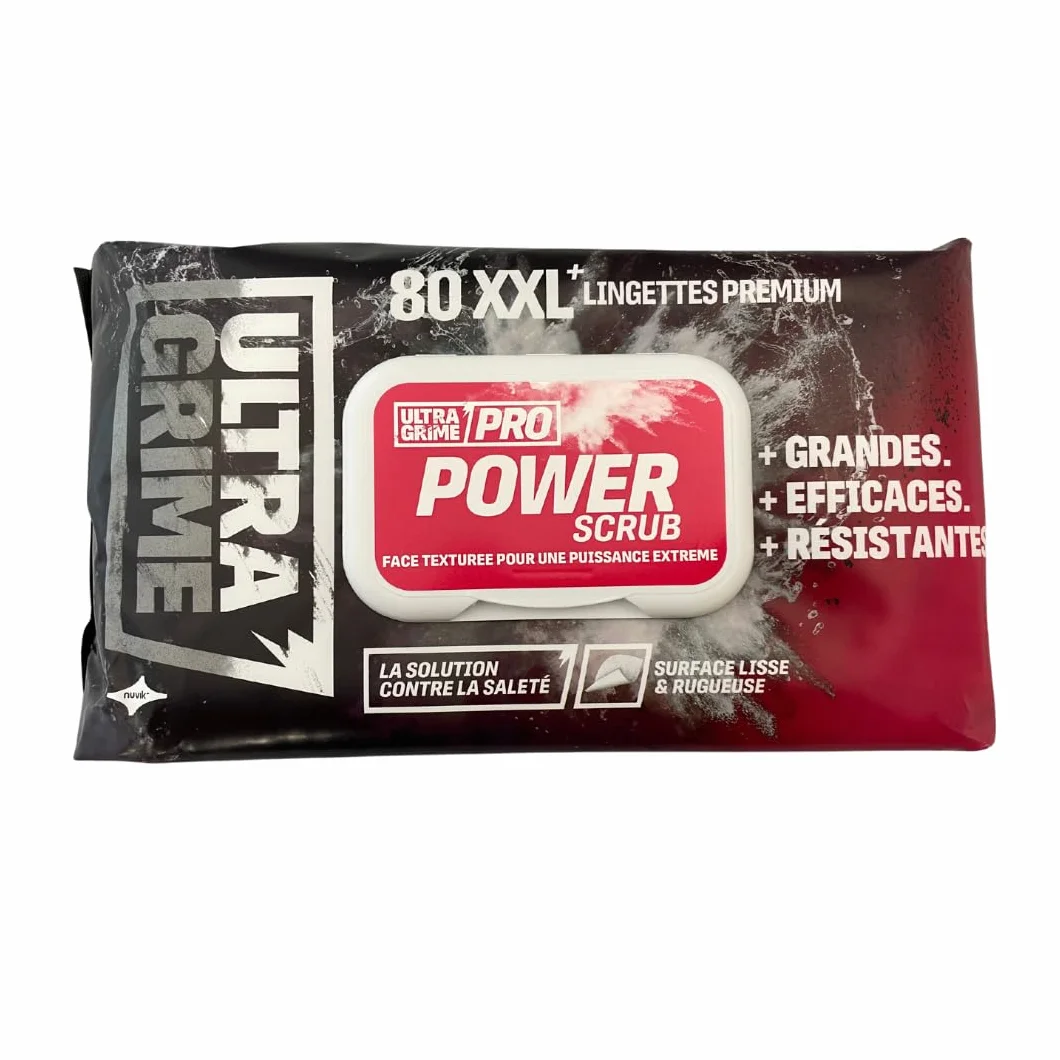 UltraGrime PRO Power Scrub Clothwipes
