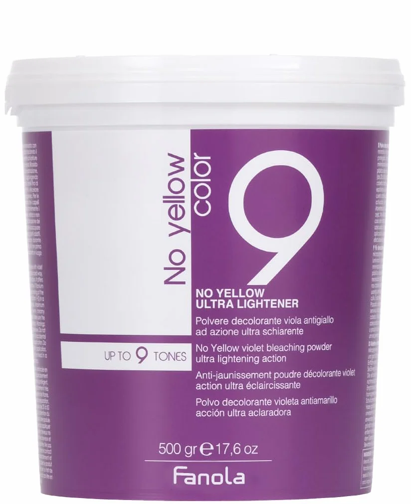 FANOLA De-color Powder 9 Tones 500g, Multicolor