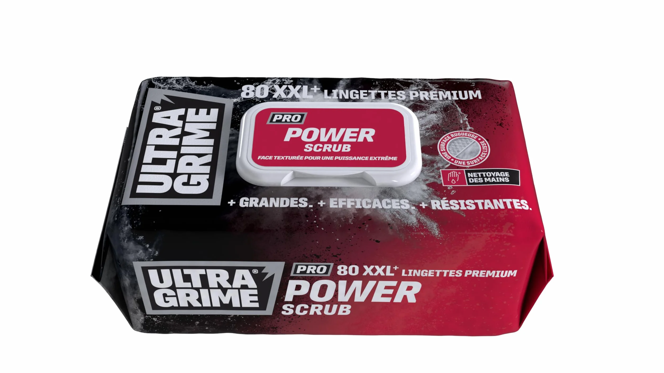 UltraGrime PRO Power Scrub Clothwipes