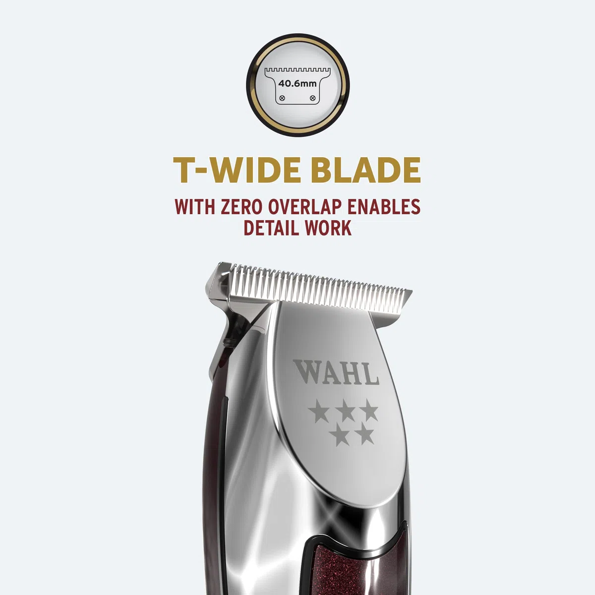 Wahl Paquete profesional de recortadora y afeitadora, recortadora inalámbrica para barberos, hoja en T ancha para líneas rectas, acabado de desvanecimiento ultra cerrado, perfecto para uso en salones