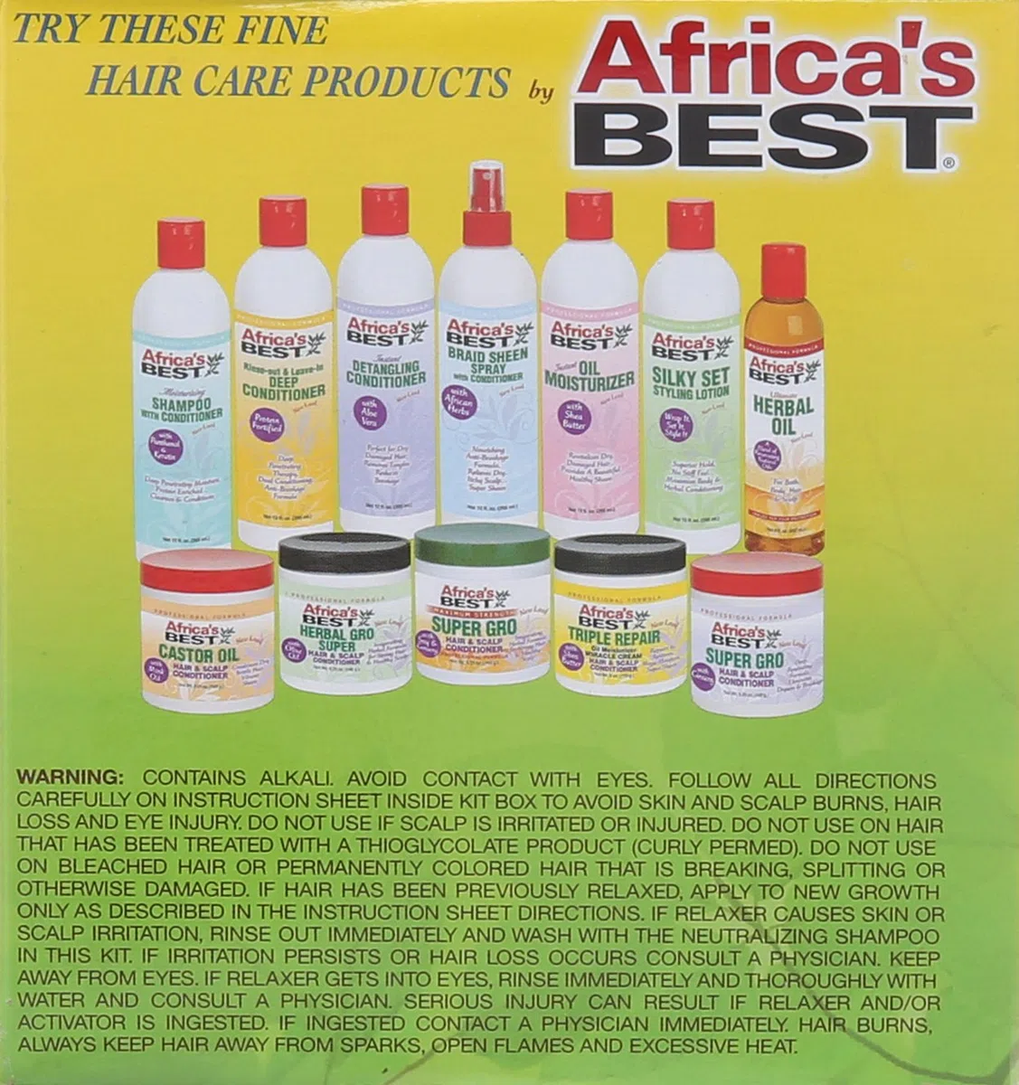 Africa's Best Super No-lye Dual Conditioning Relaxer System, (Pack of 2) by Africa's Best