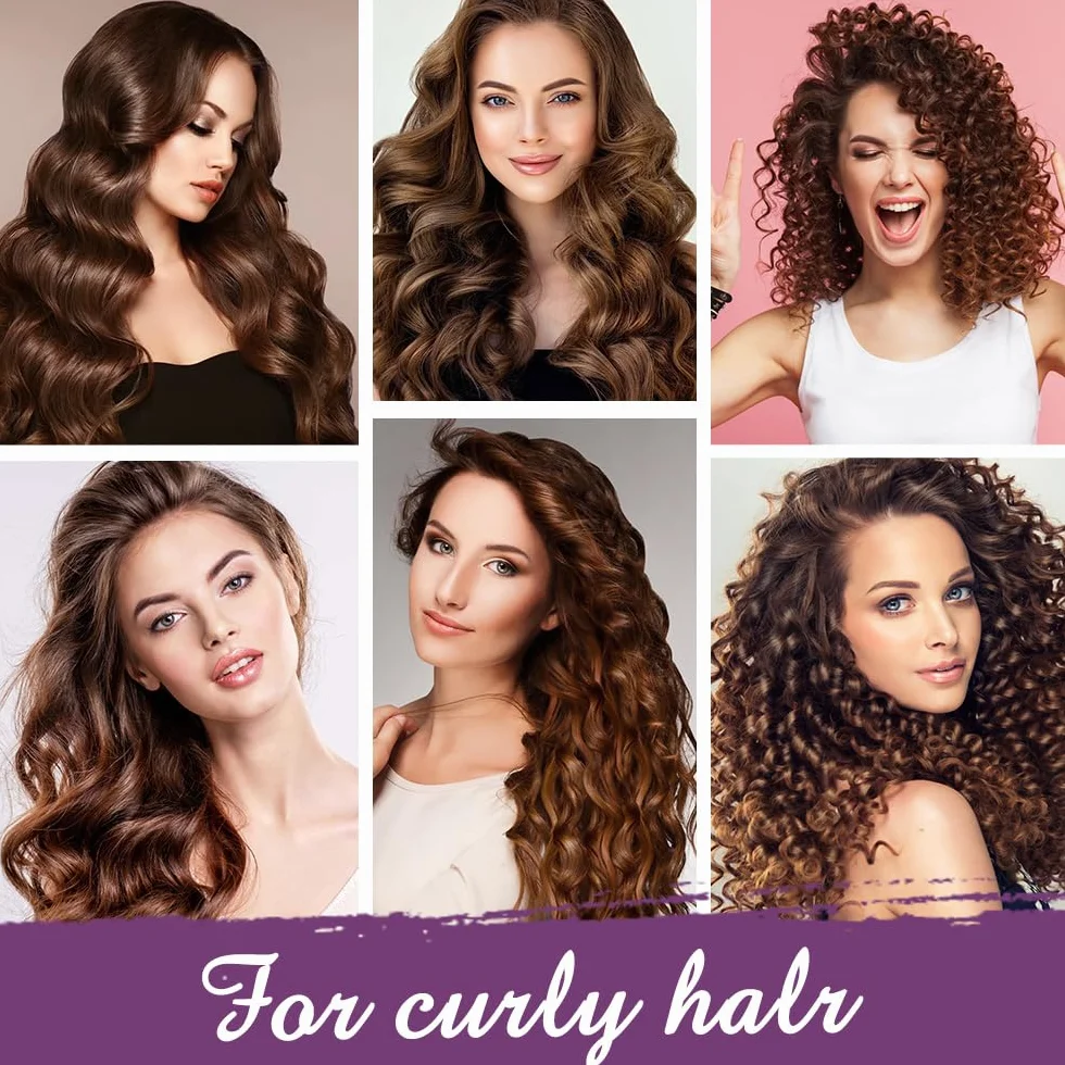 Karseell Crema Definidora de Rizos 200 ml – Crema de Rizos para Cabello Rizado y Ondulado, Hidratante, Anti Encrespamiento y Fijación Flexible