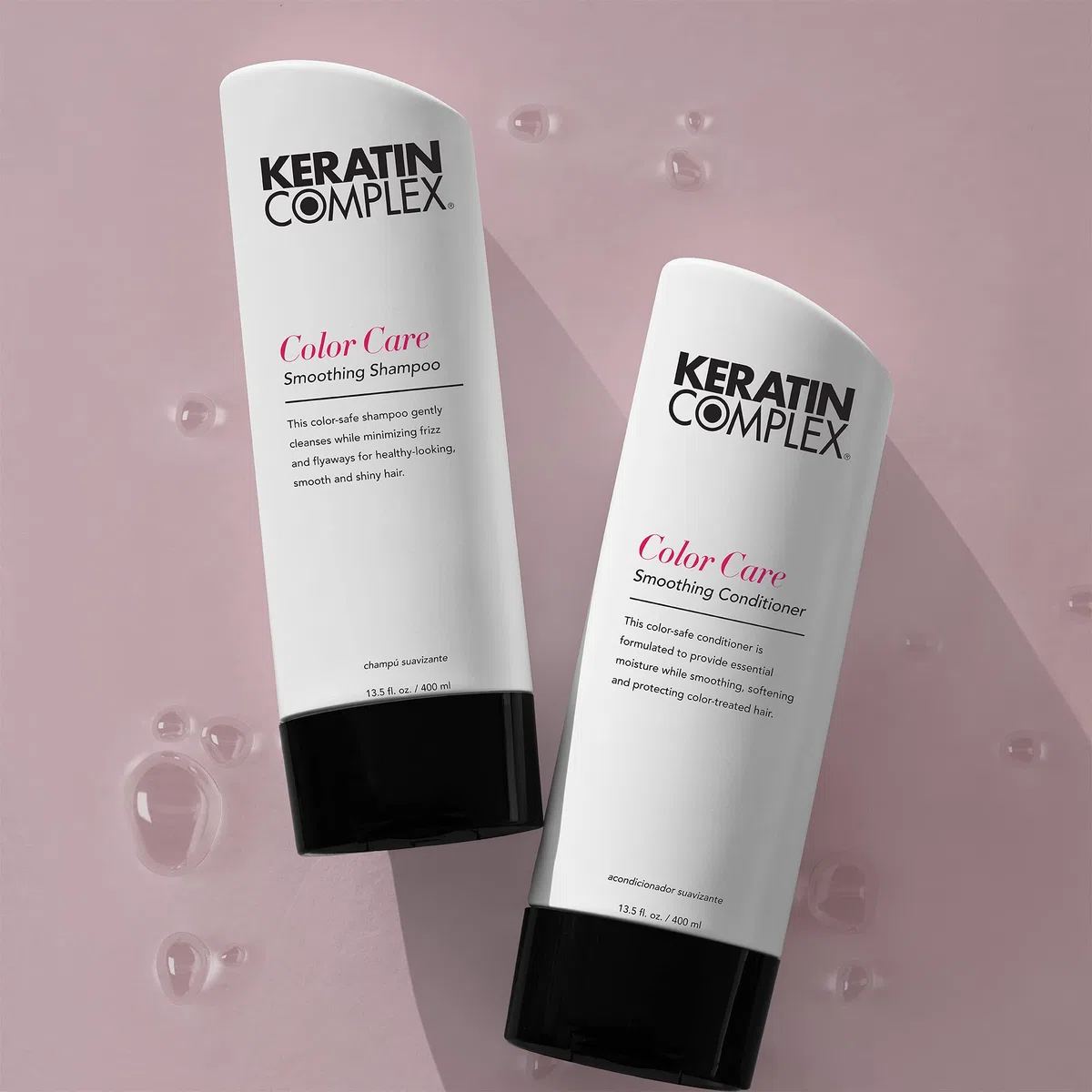 Color Care by Keratin Complex - Acondicionador suavizante, 400 ml