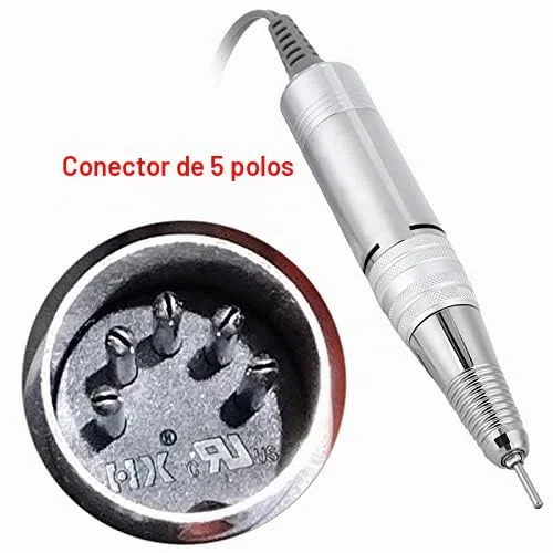 Tbest Mango de Repuesto para Pulido Eléctrico de Uñas 35000Rpm - Nail Drill Handpiece para Manicure - Compatible con Medicool y JD400