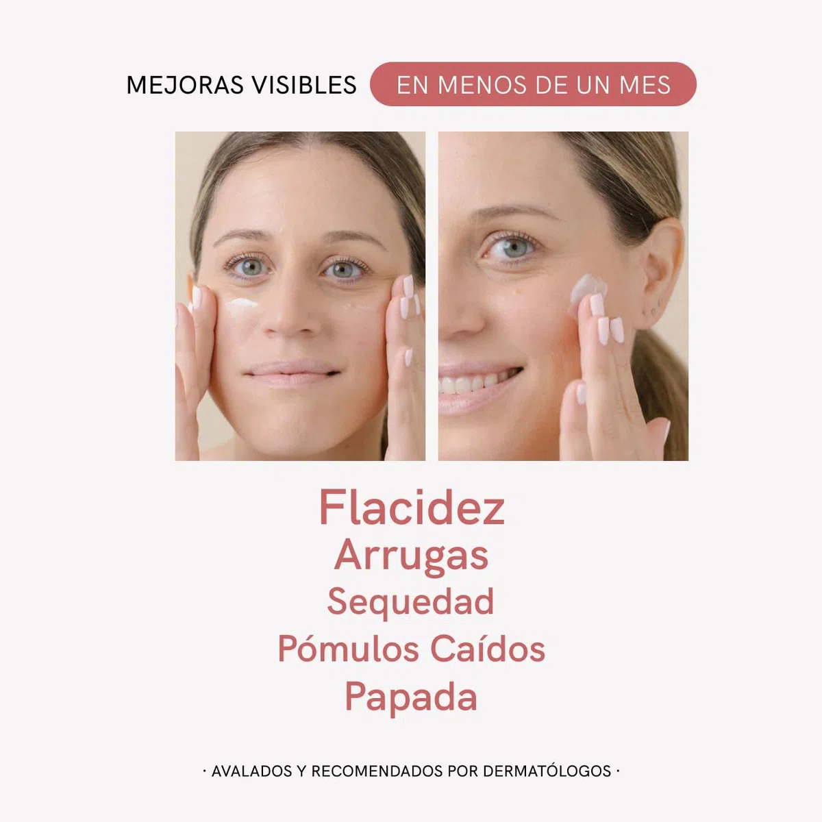 MASDERM - Crema Facial Reafirmante Radiofrecuencia 1000ml con Bio-Retinol y Colágeno para Piel Madura Mejora la Apariencia de la Firmeza Formato XL Larga Duración