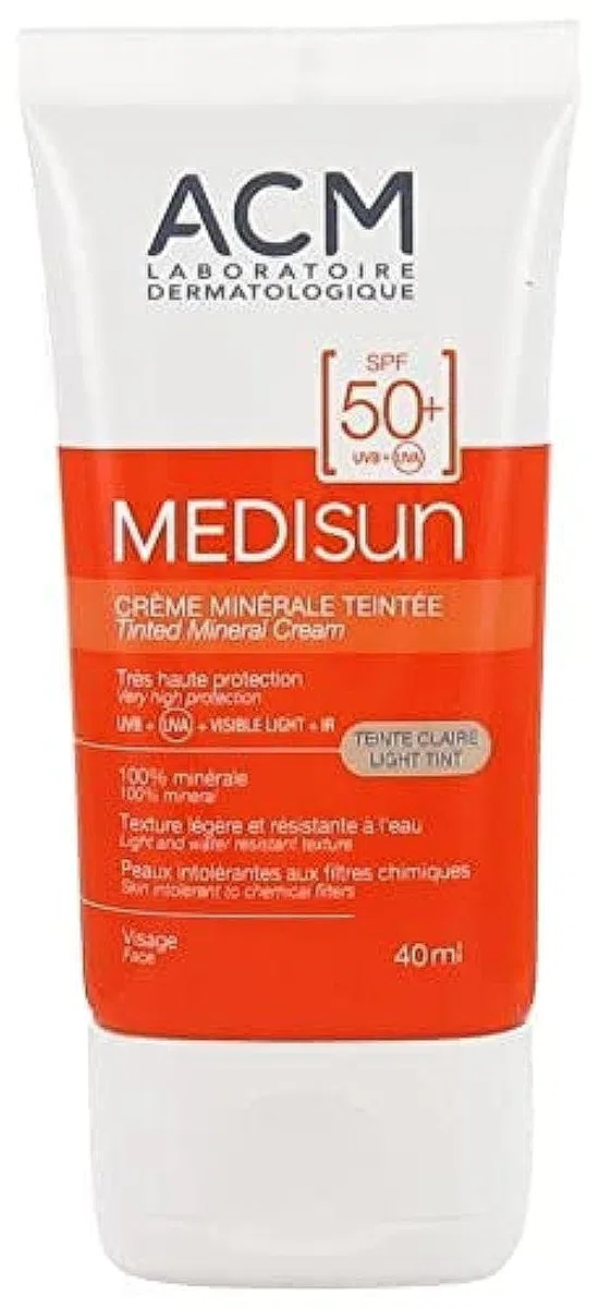Laboratoire ACM Medisun Crema Mineral Tintada SPF50+ Tinte Claro 40ml