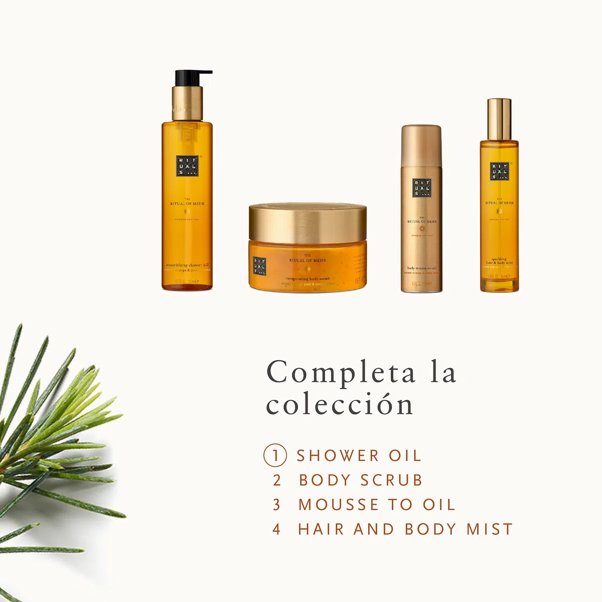 RITUALS The Ritual of Mehr Aceite de Ducha, 200 ml