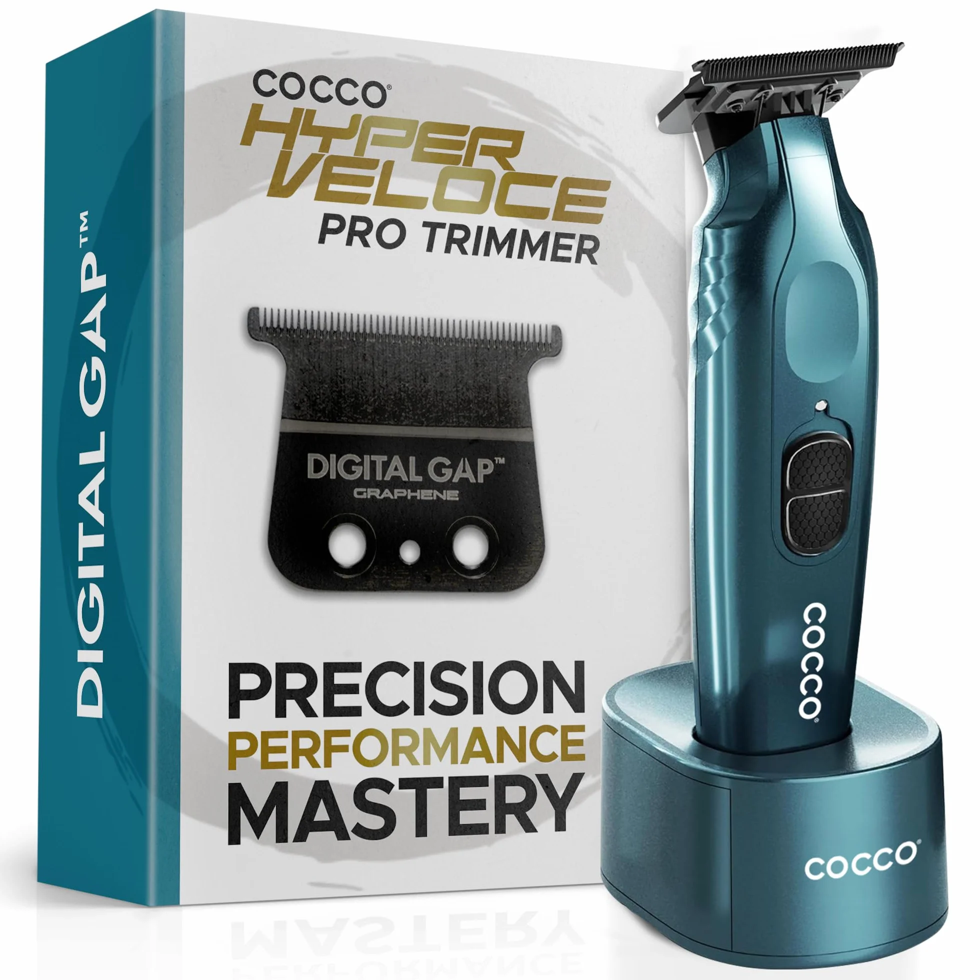 Cocco Hyperveloce Pro Trimmer Dark Teal - recortadora de acabado