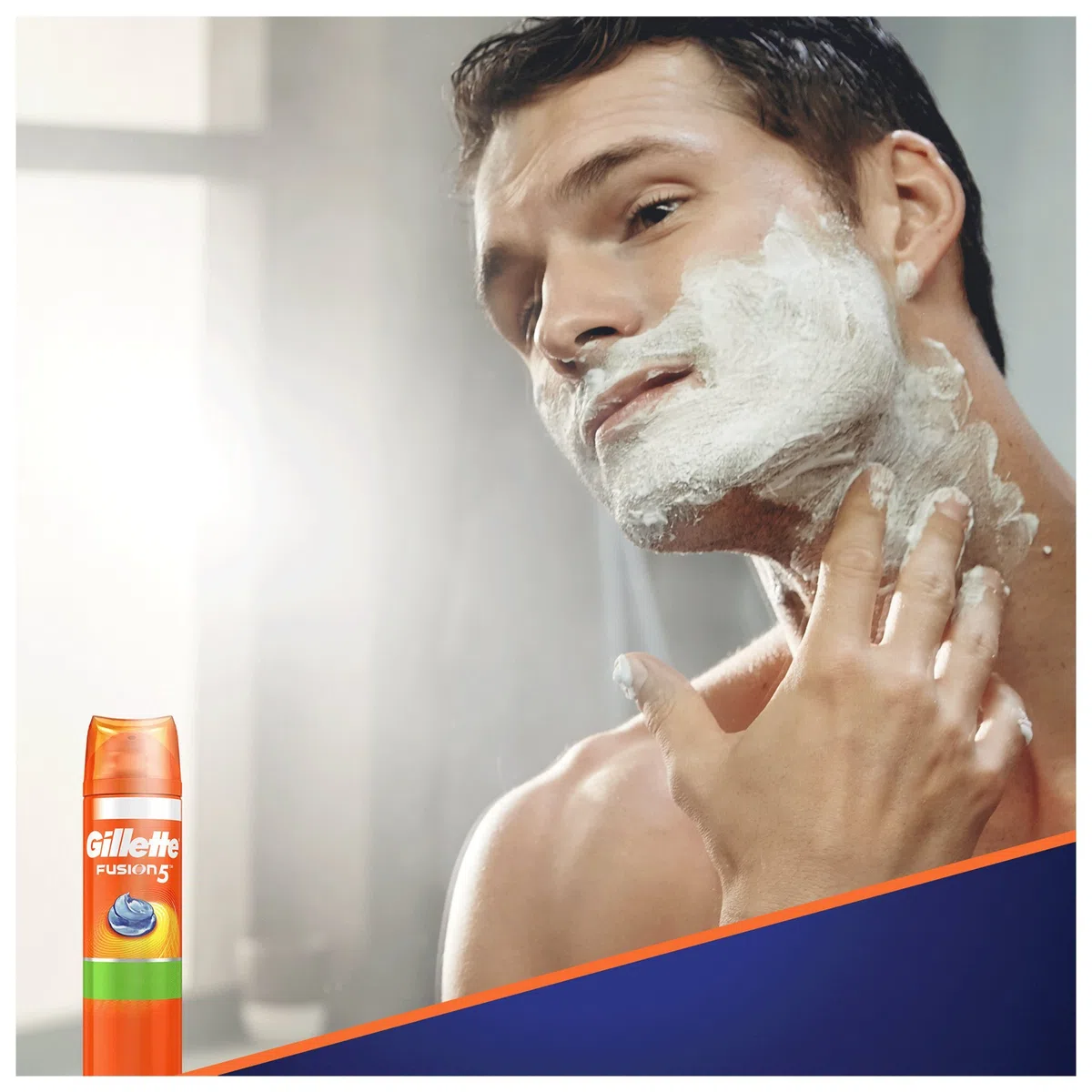 Gillette Fusion 5 Ultra sensible hombre afeitado Gel, 200 ml, pack de 6