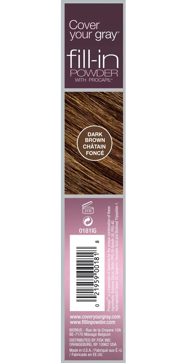 Irene Gari Fill In Powder, Dark Brown, 0.24 Ounce by Irene Gari