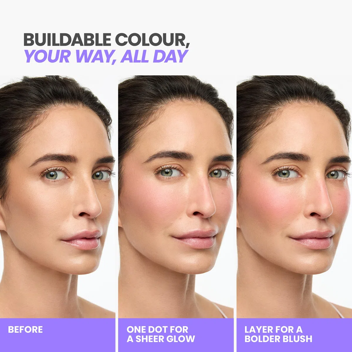 Wonderskin Liquid Blush Stain - Wonder Blading Colorete Líquido de Larga Duración, Colorete en Crema Resistente a la Transferencia 12H, Acabado Natural Luminoso Modulable (Barely)