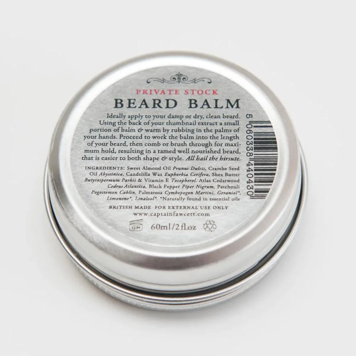 Captain Fawcett Bálsamo Barba Private Stock Captain Fawcett 60ml 200 g