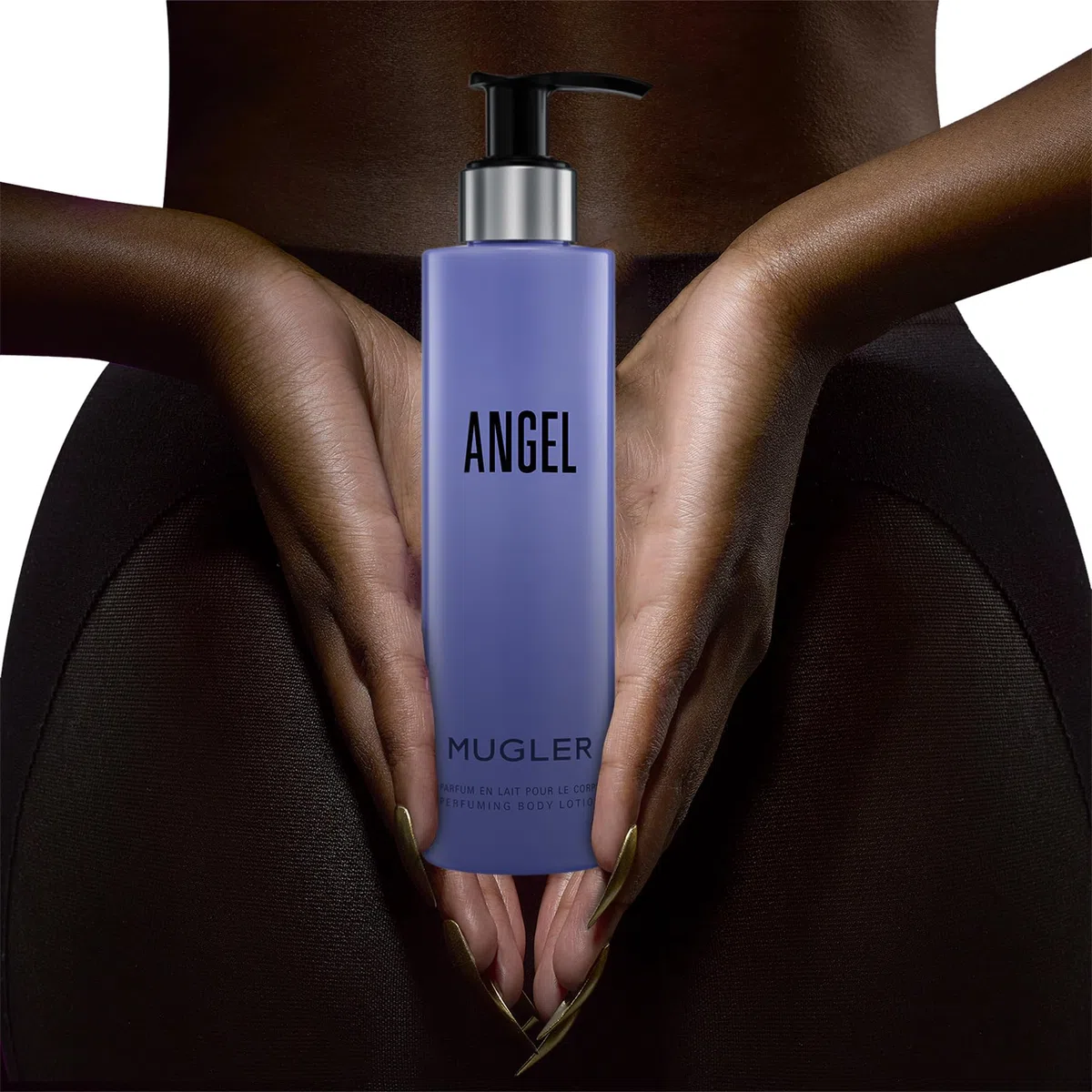 MUGLER Angel, Loción corporal perfumada, Perfume para Mujer, Aroma Gourmand con Notas de Ámbar, Fragancia extraordinaria, 200 ml