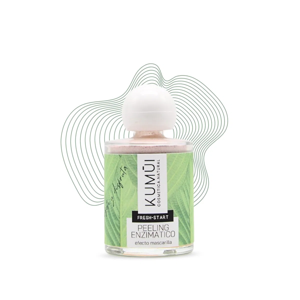 Peeling enzimatico doble acción 1) Exfoliante + 2) Mascarilla - Rejuvenece la piel, trata Manchas, Marcas y Acne - Cara Suave y Luminosa-100% Natural-BIO-Vegano- formato polvo-PREMIO INTERNACIONAL