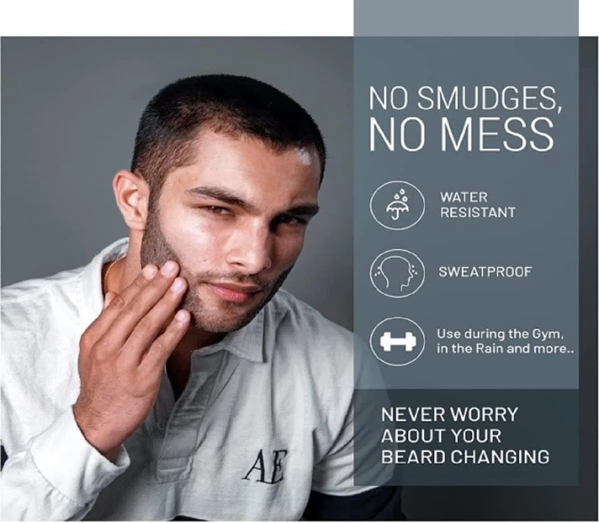 VOID Homme Lápiz de Relleno de Barba Negro (Pack de 4) - Kit Instantáneo Para Hombres, Beard Pencil Filler