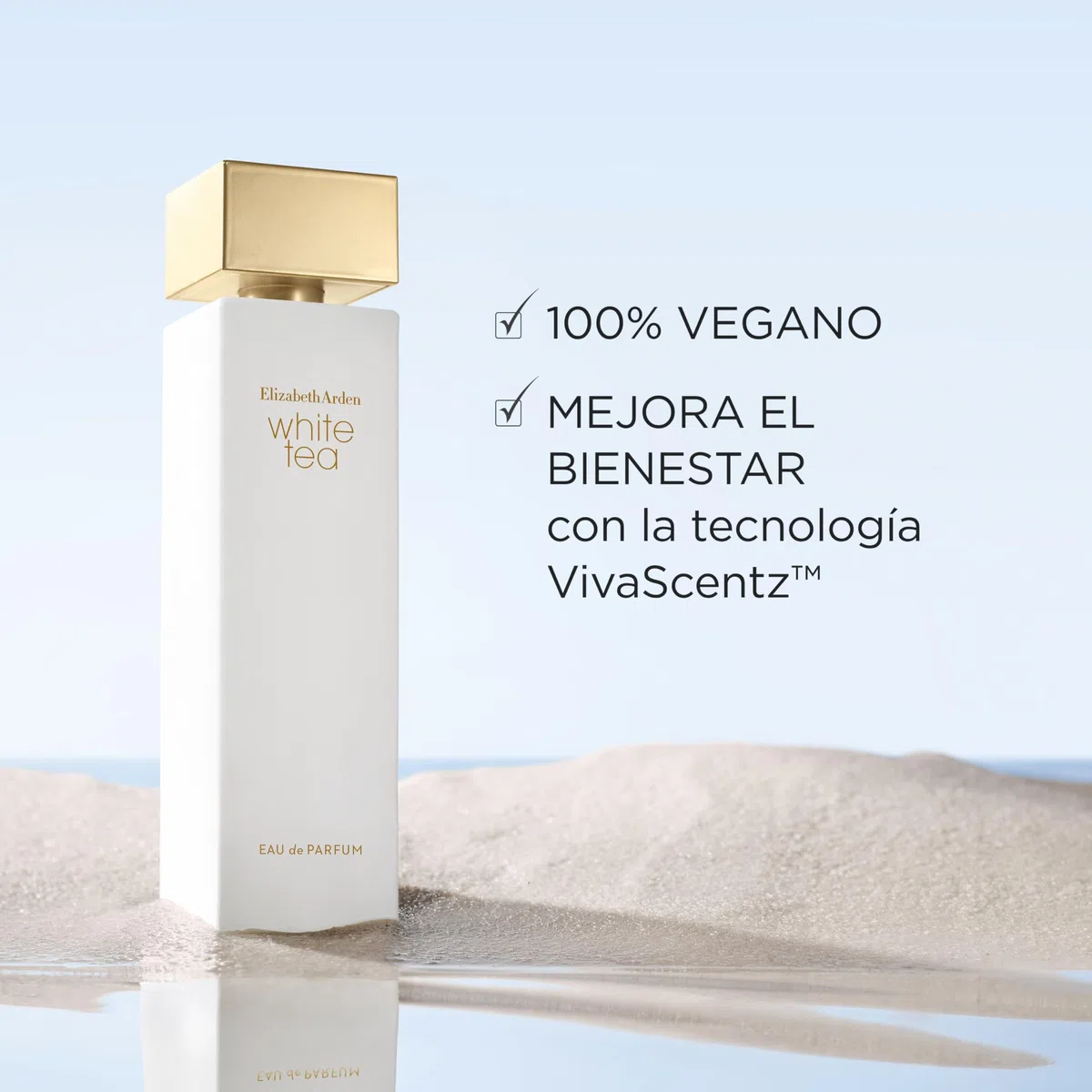 Elizabeth Arden – White Tea, Eau de Parfum, Perfume con Té Blanco y un Acorde de Brisa Marina, Perfume Floral, Aroma Fresco, Femenino y Dulce, para Mujer