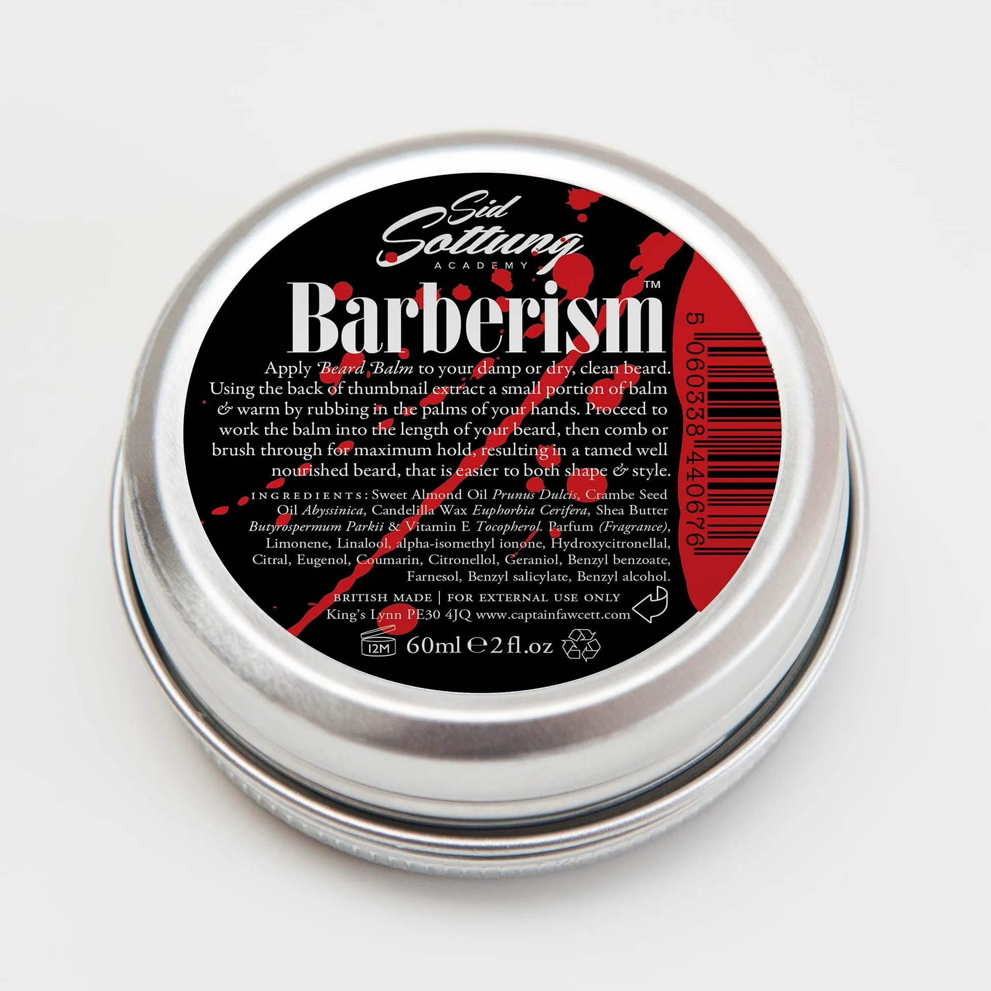CAPTAIN FAWCETT Bálsamo Barba Barberism 60ml