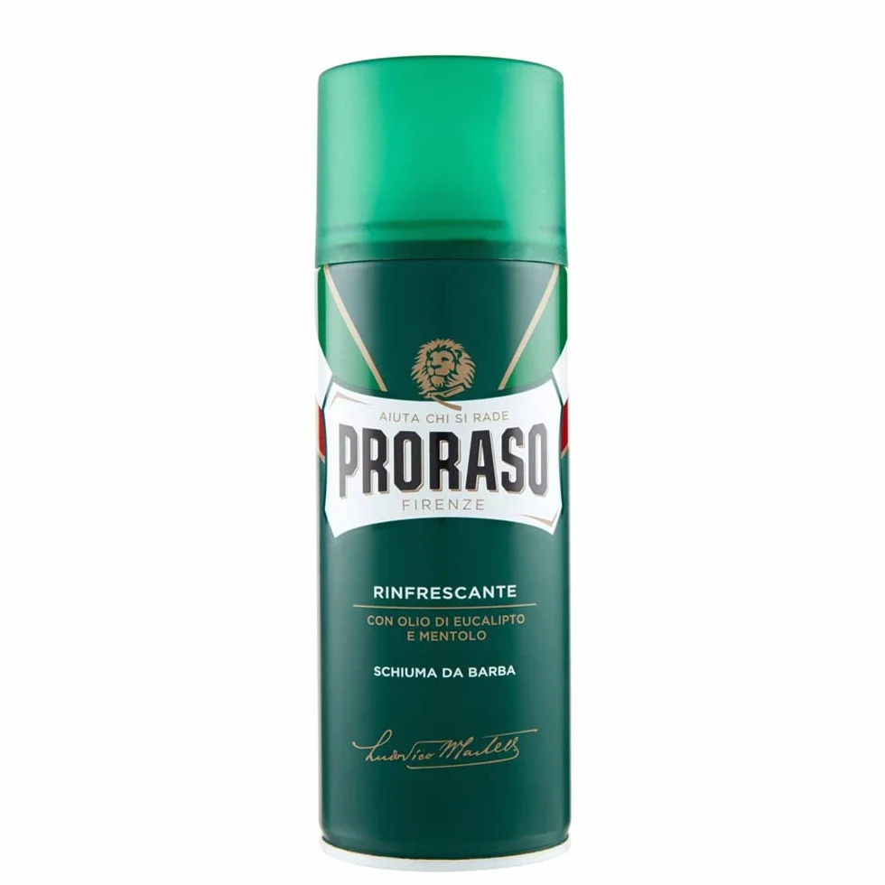Lote de 3 espumas de afeitar Proraso - Verde - 400 ml