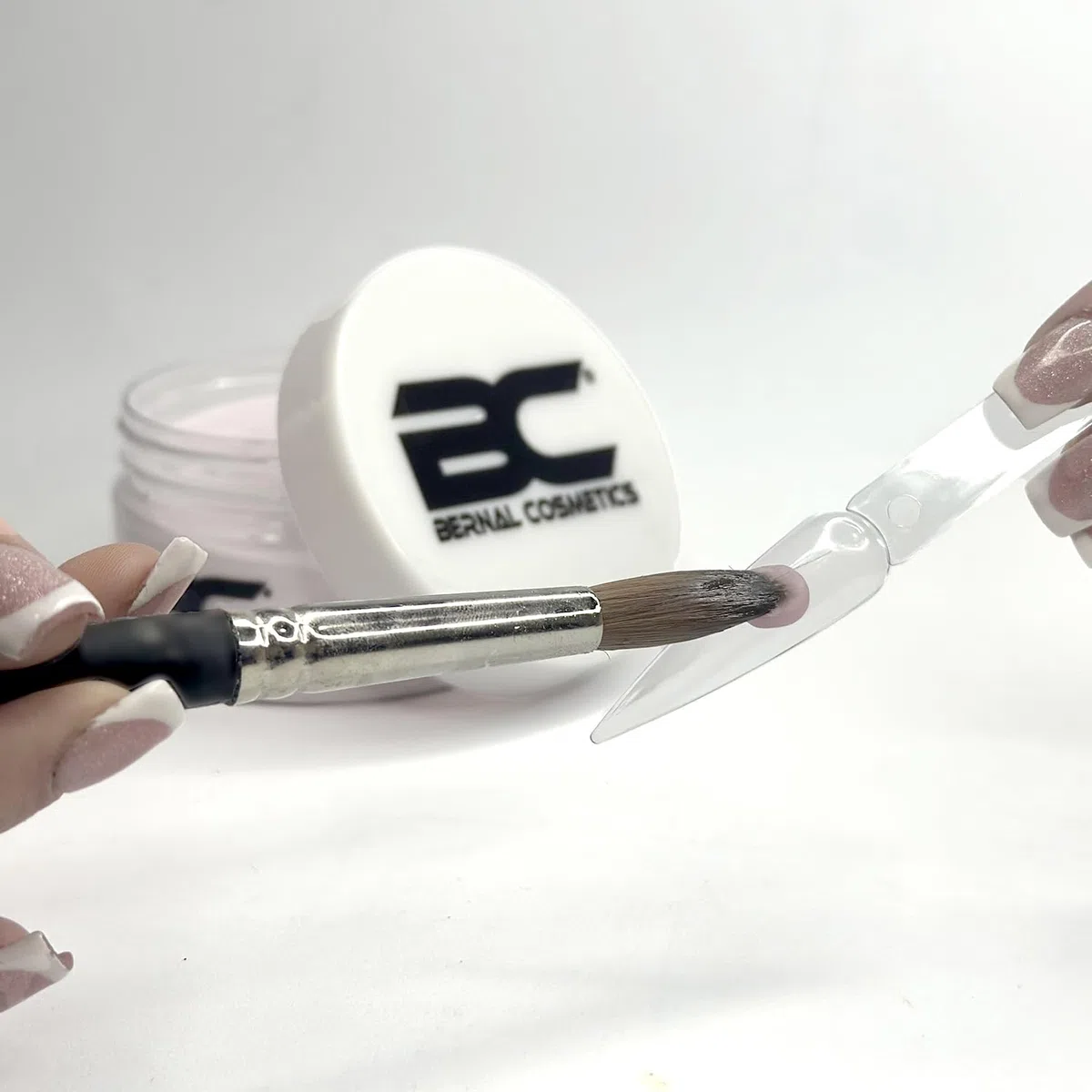 Bernal Cosmetics Polvo Acrílico BC Nexus Make Up Natural - Maquillaje en Polvo 200g - Color Natural