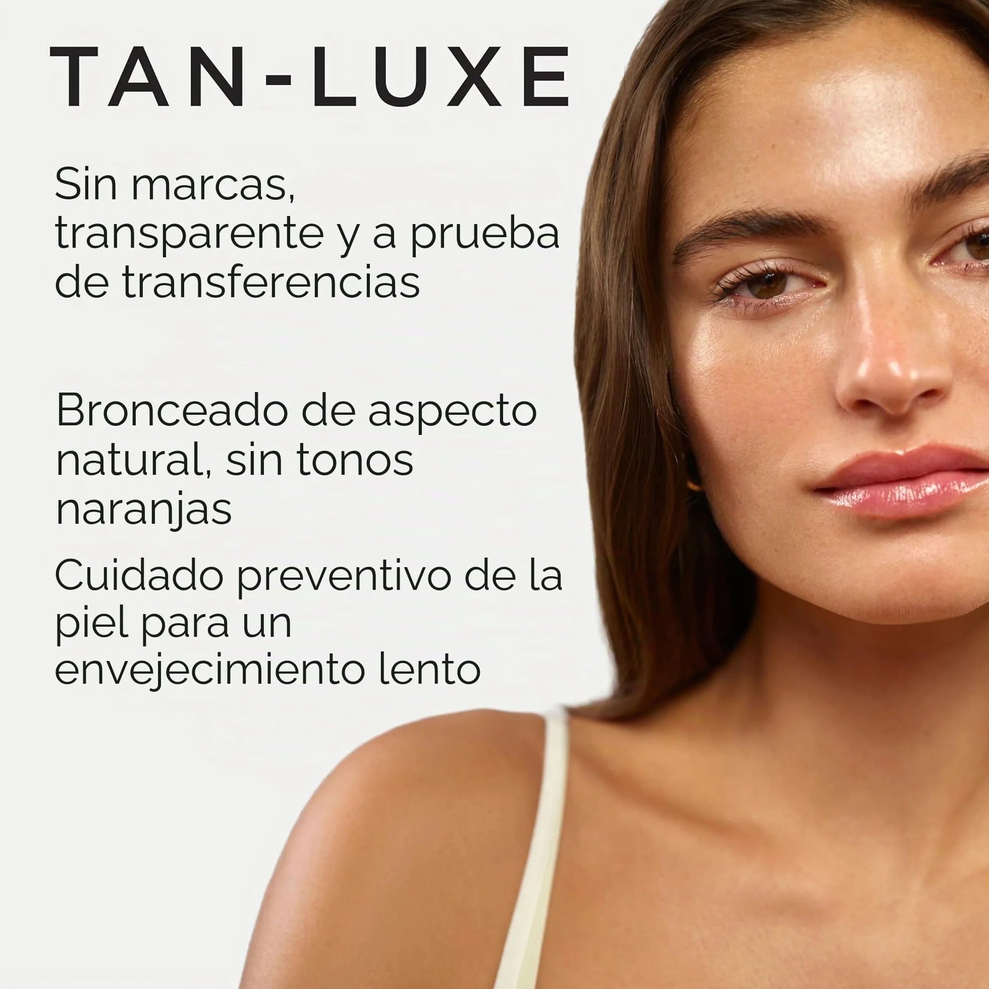 Gotas autobronceadoras The Face de Tan Luxe, tamaño mediano (30 ml), añade gotas bronceadoras al cuidado de la piel para lograr un bronceado facial personalizado, sin crueldad animal y vegano